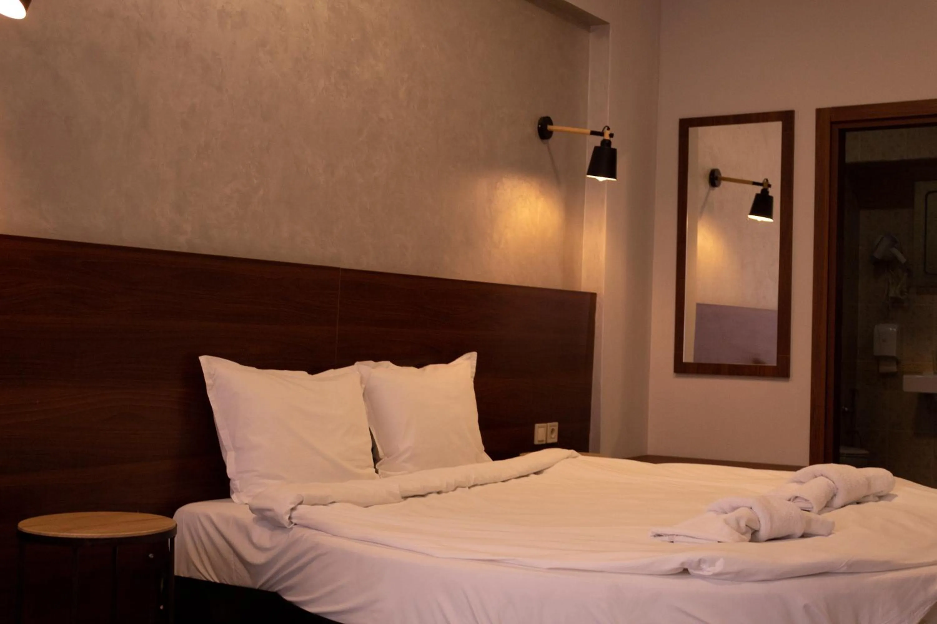 Bed in Clepsydra Residence