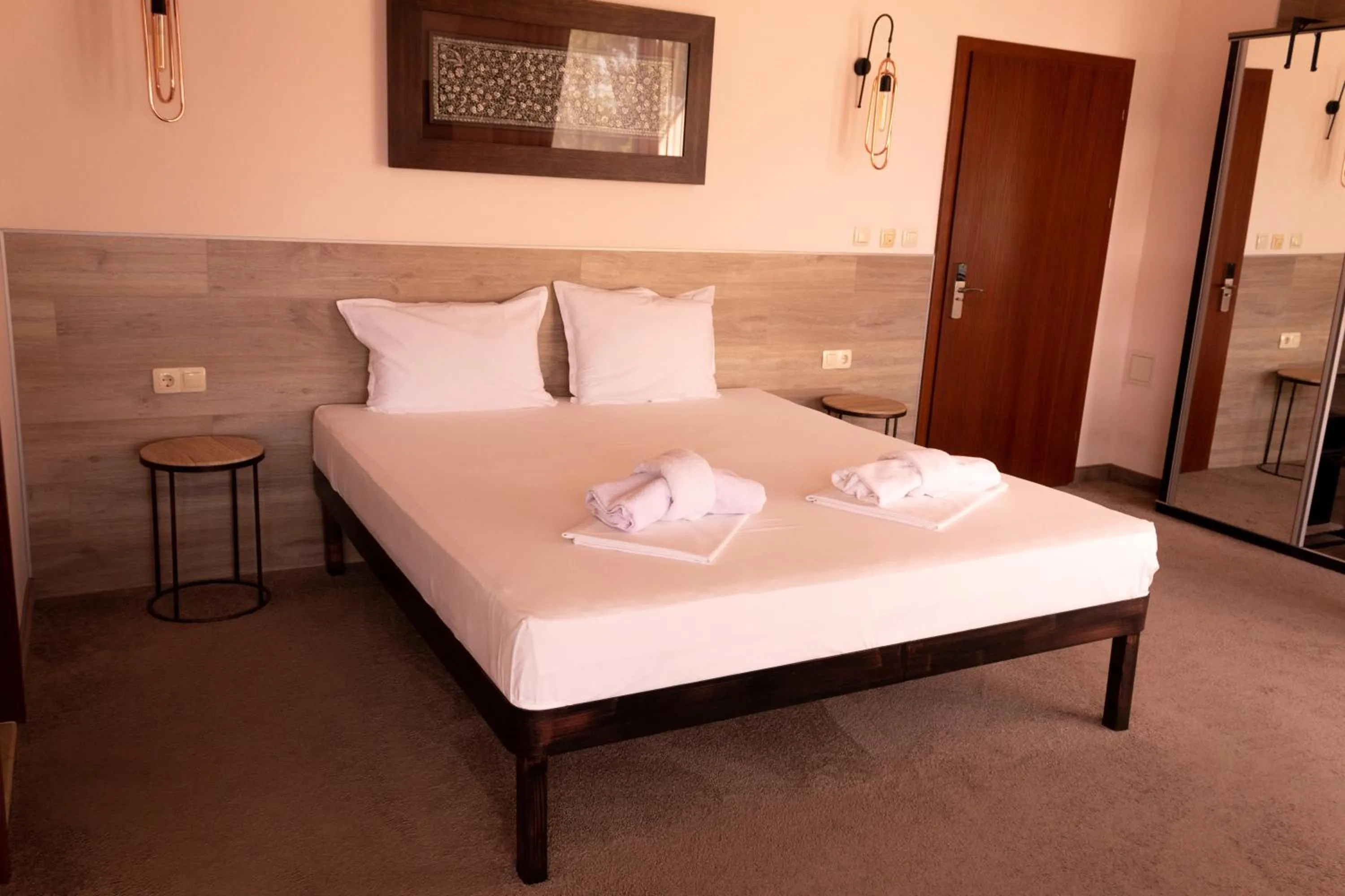 Bed in Clepsydra Residence