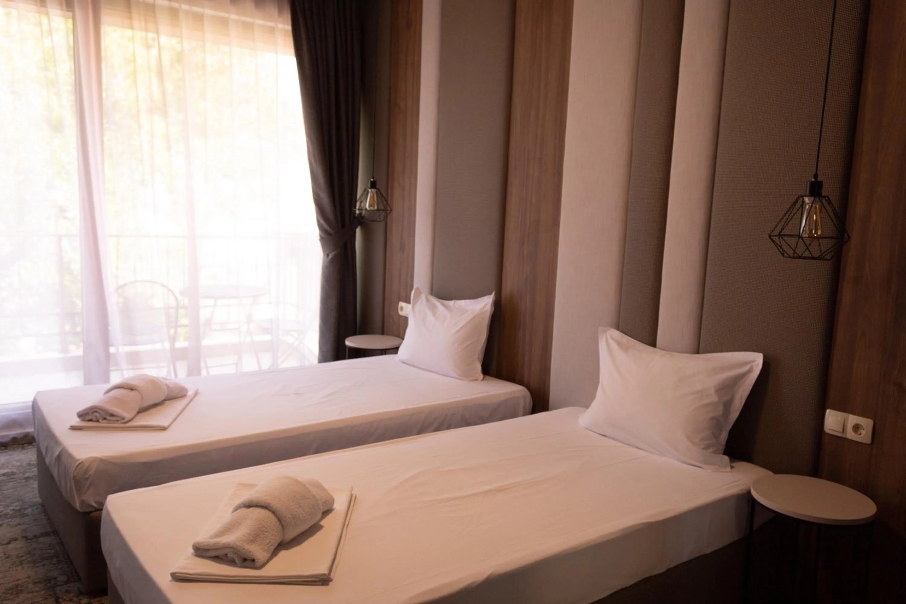 Bed in Clepsydra Residence