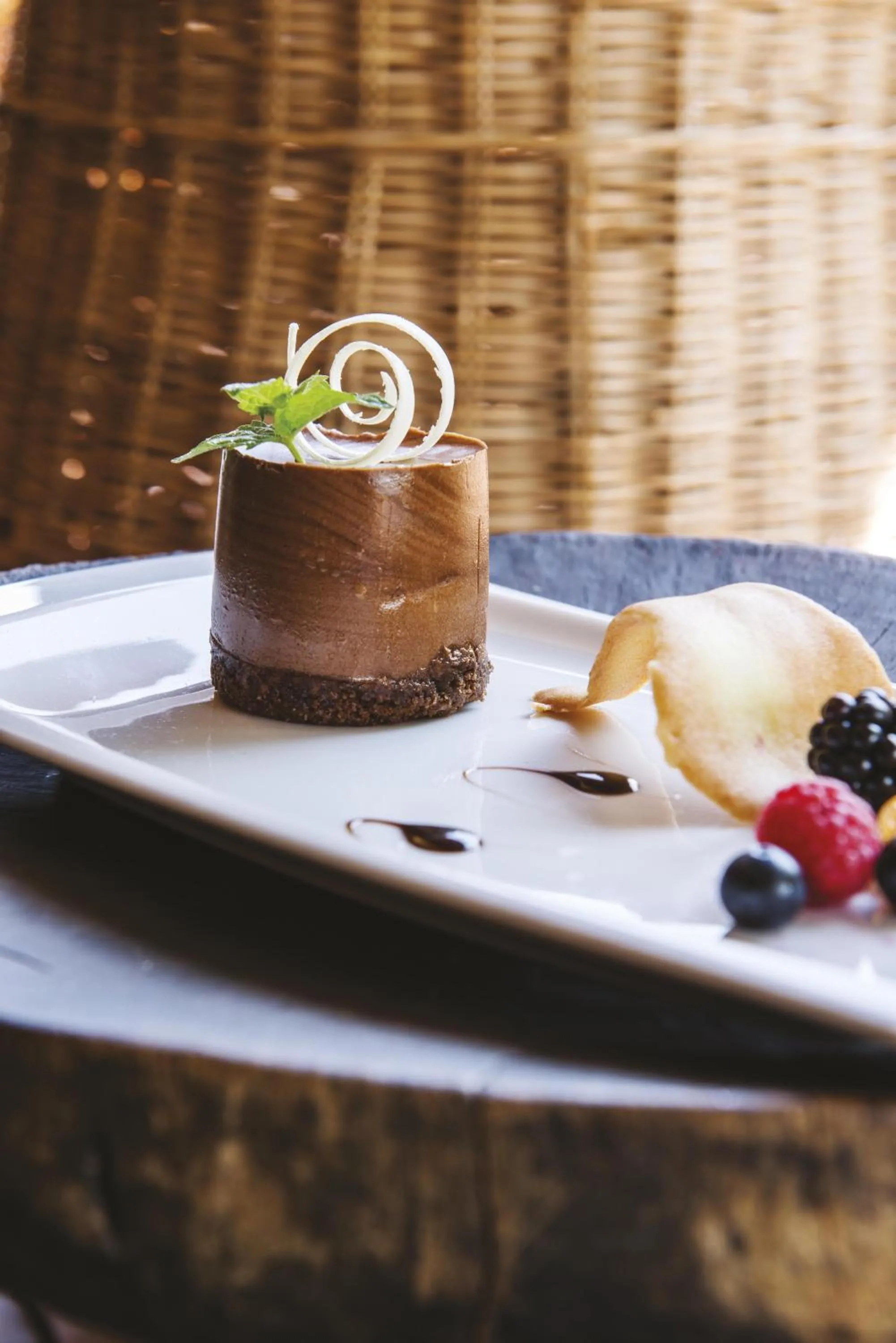 Food close-up in Tuningi Safari Lodge