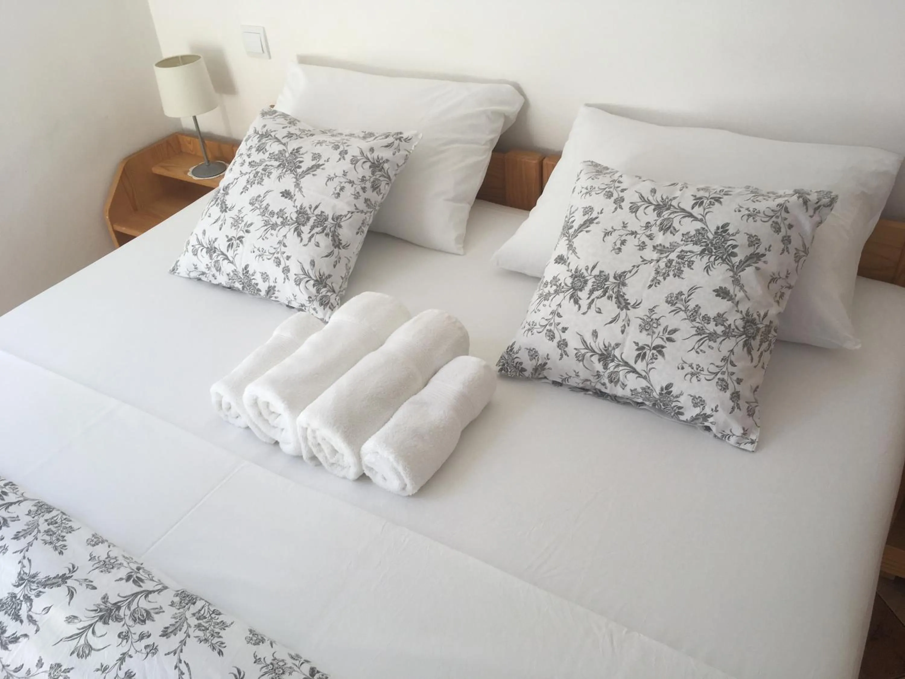 Bed in Apartments and Rooms Katija & Egon