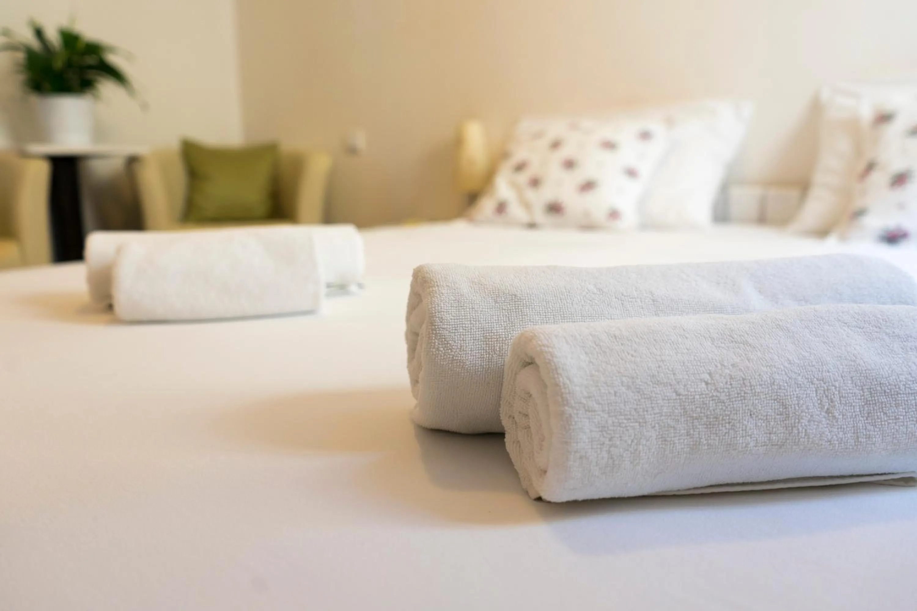 Bed in Apartments and Rooms Katija & Egon