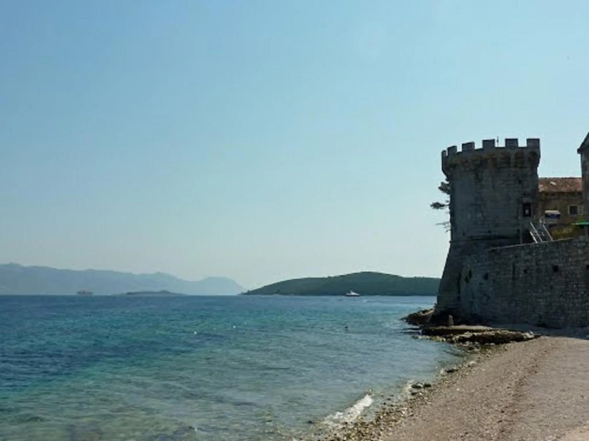 Beach in Apartments and Rooms Katija & Egon