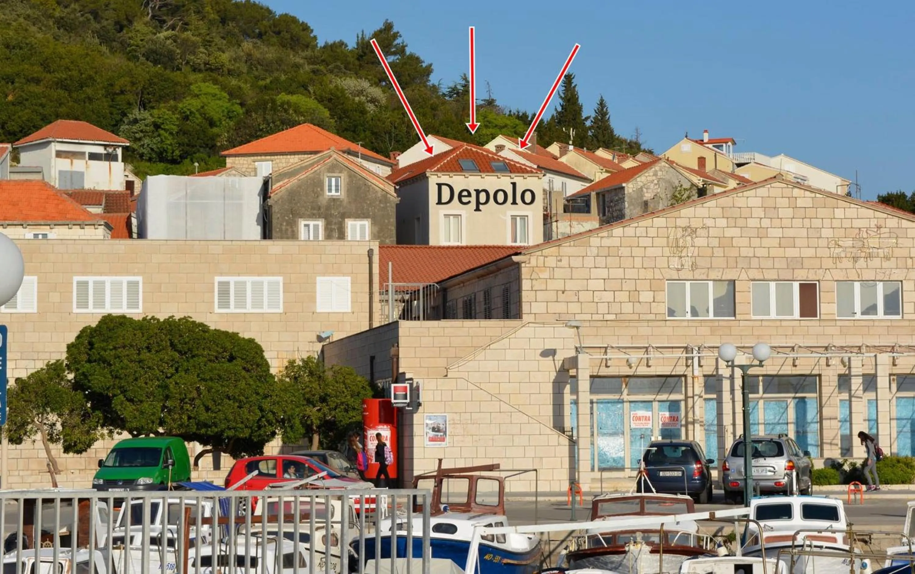 Property building in Apartments and Rooms Katija & Egon