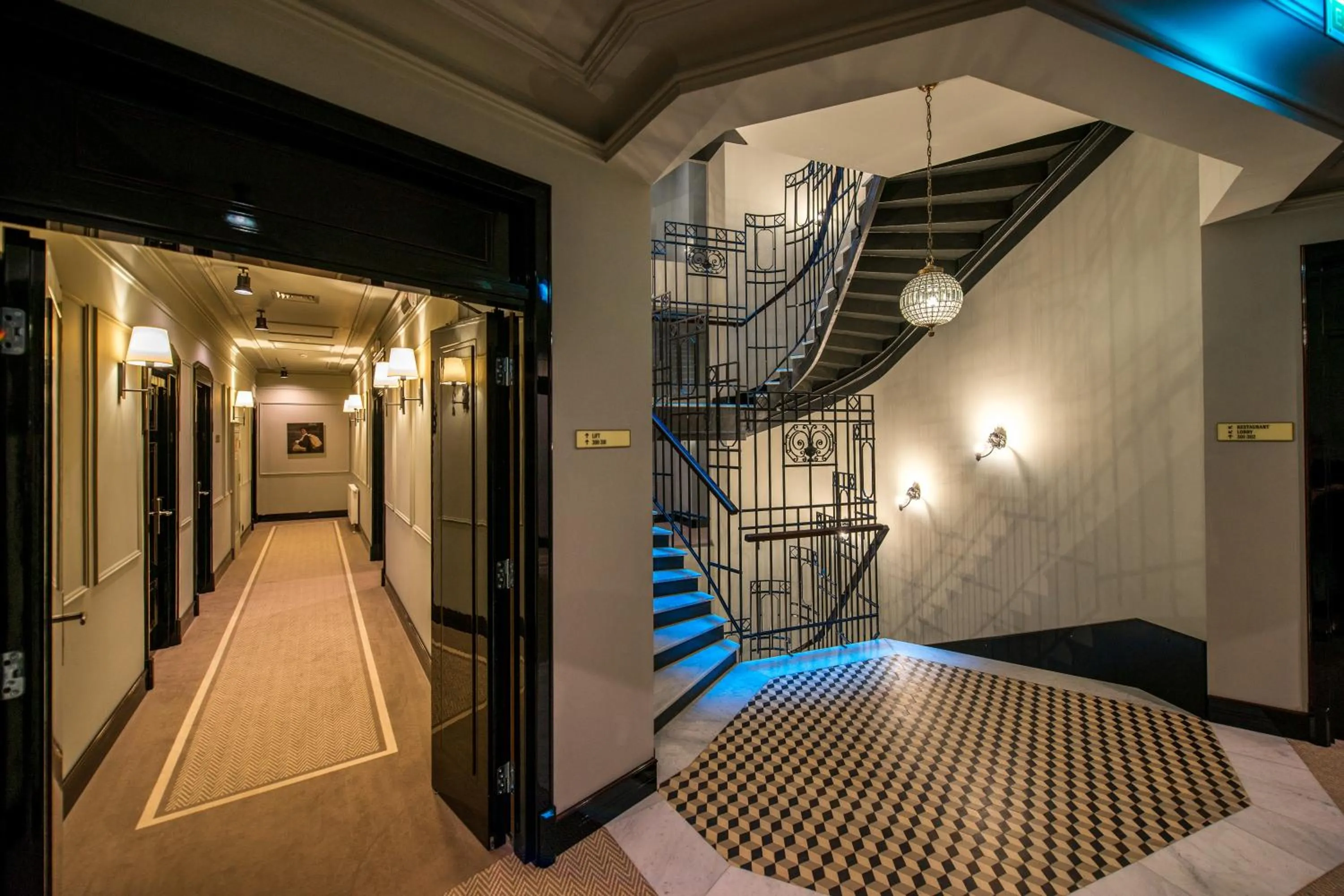 Property building in Astoria Hotel