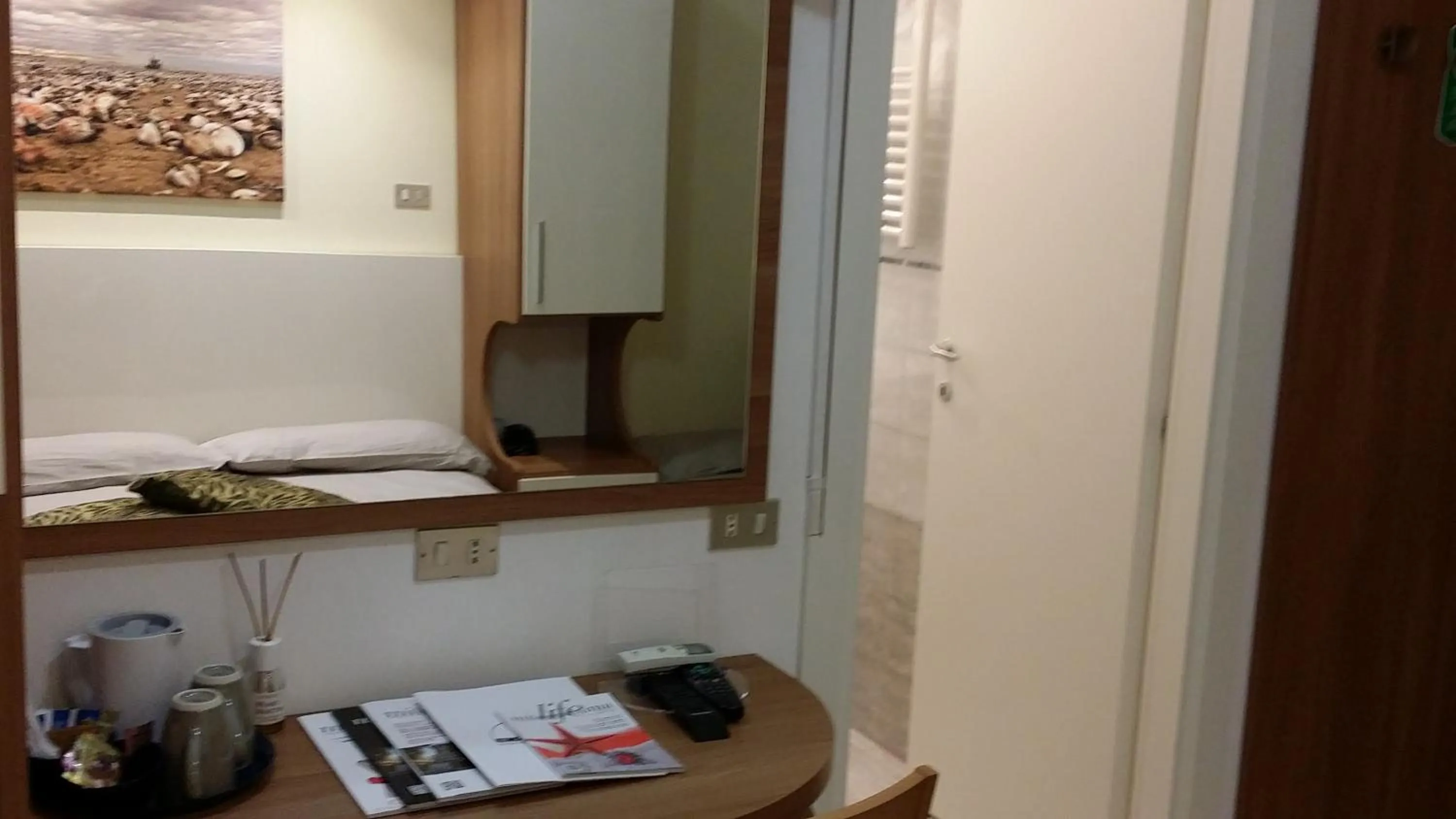 Decorative detail, Bed in Hotel Deborah