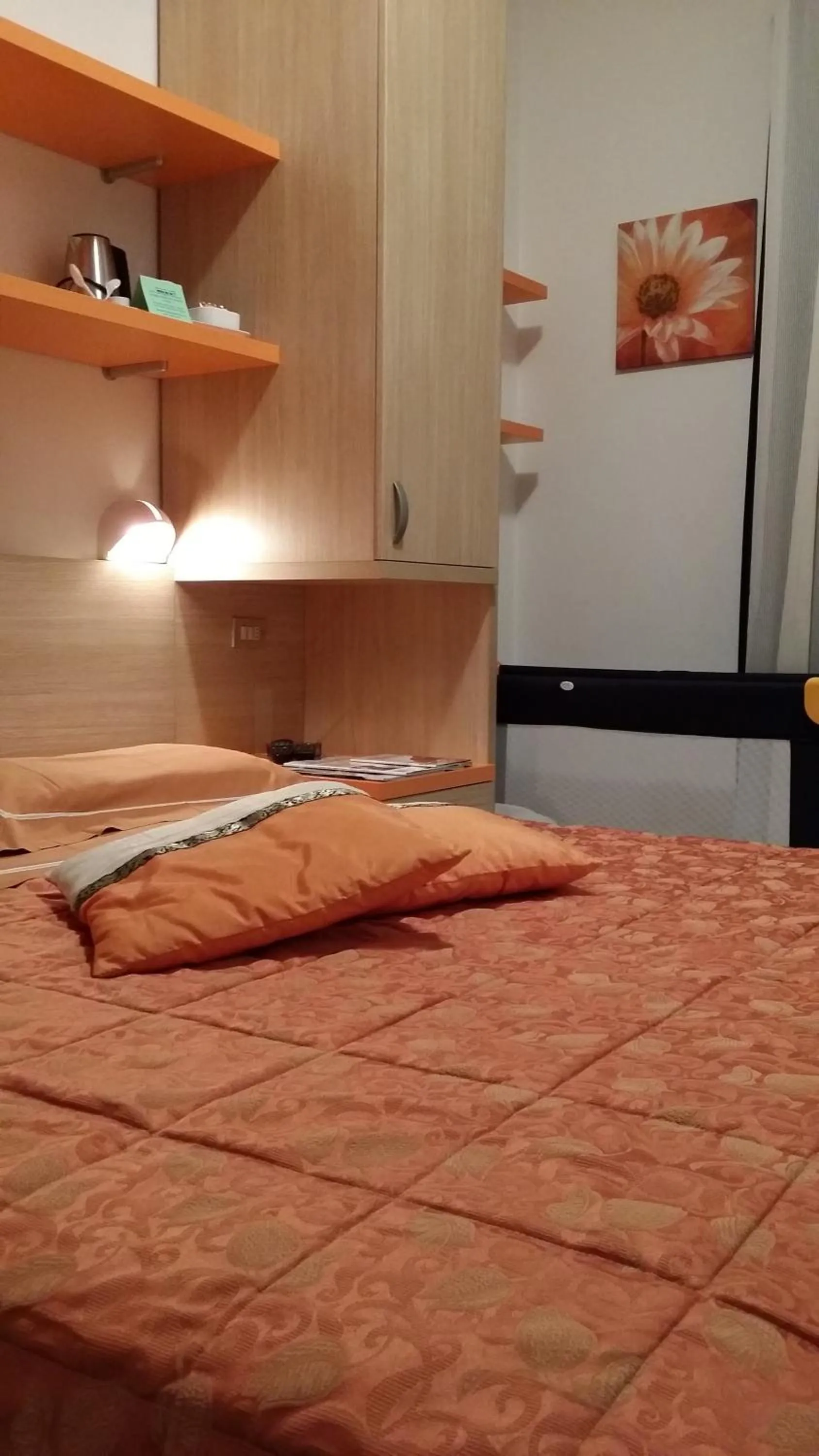 Decorative detail, Bed in Hotel Deborah