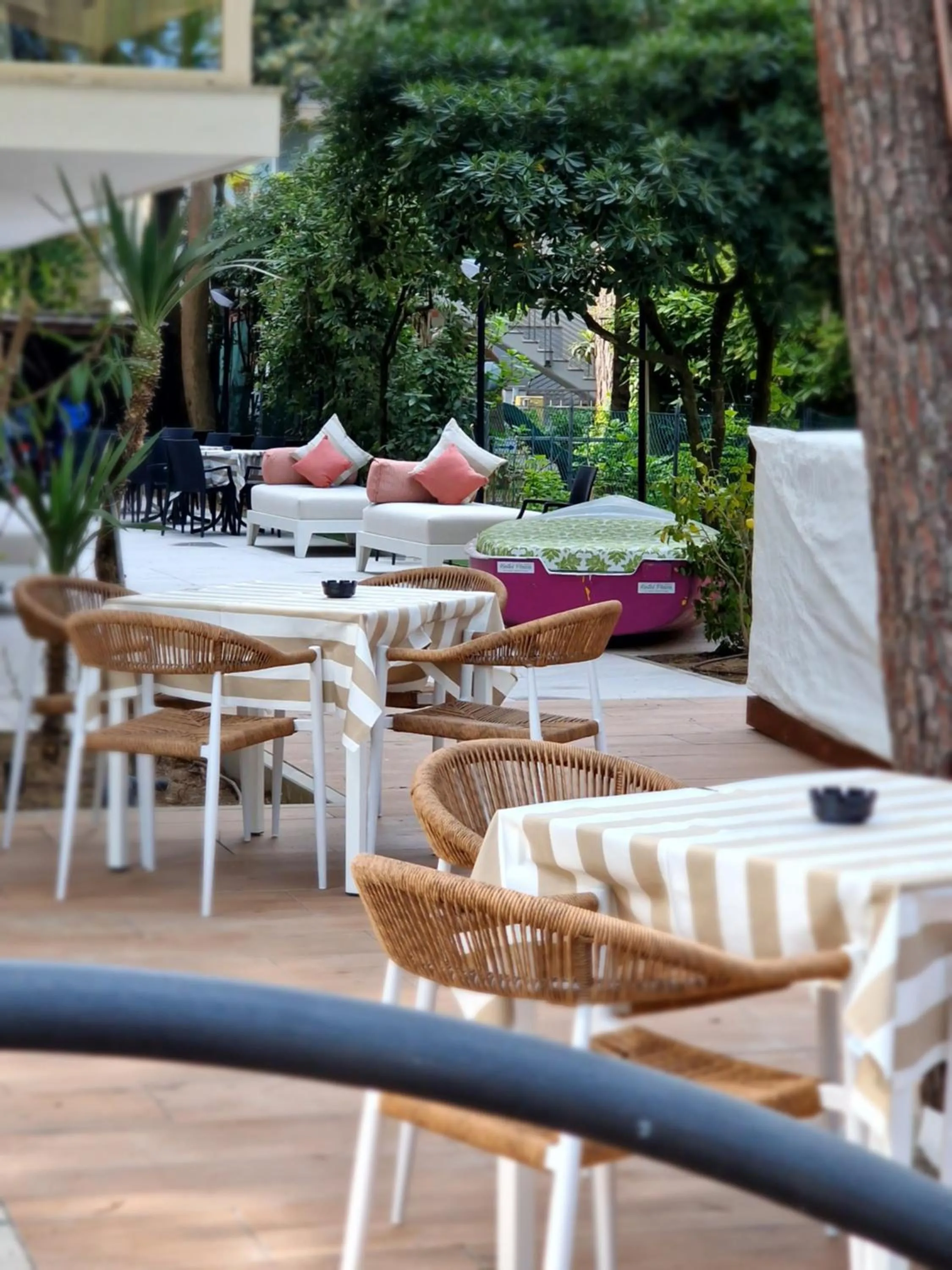 Garden in Hotel Deborah