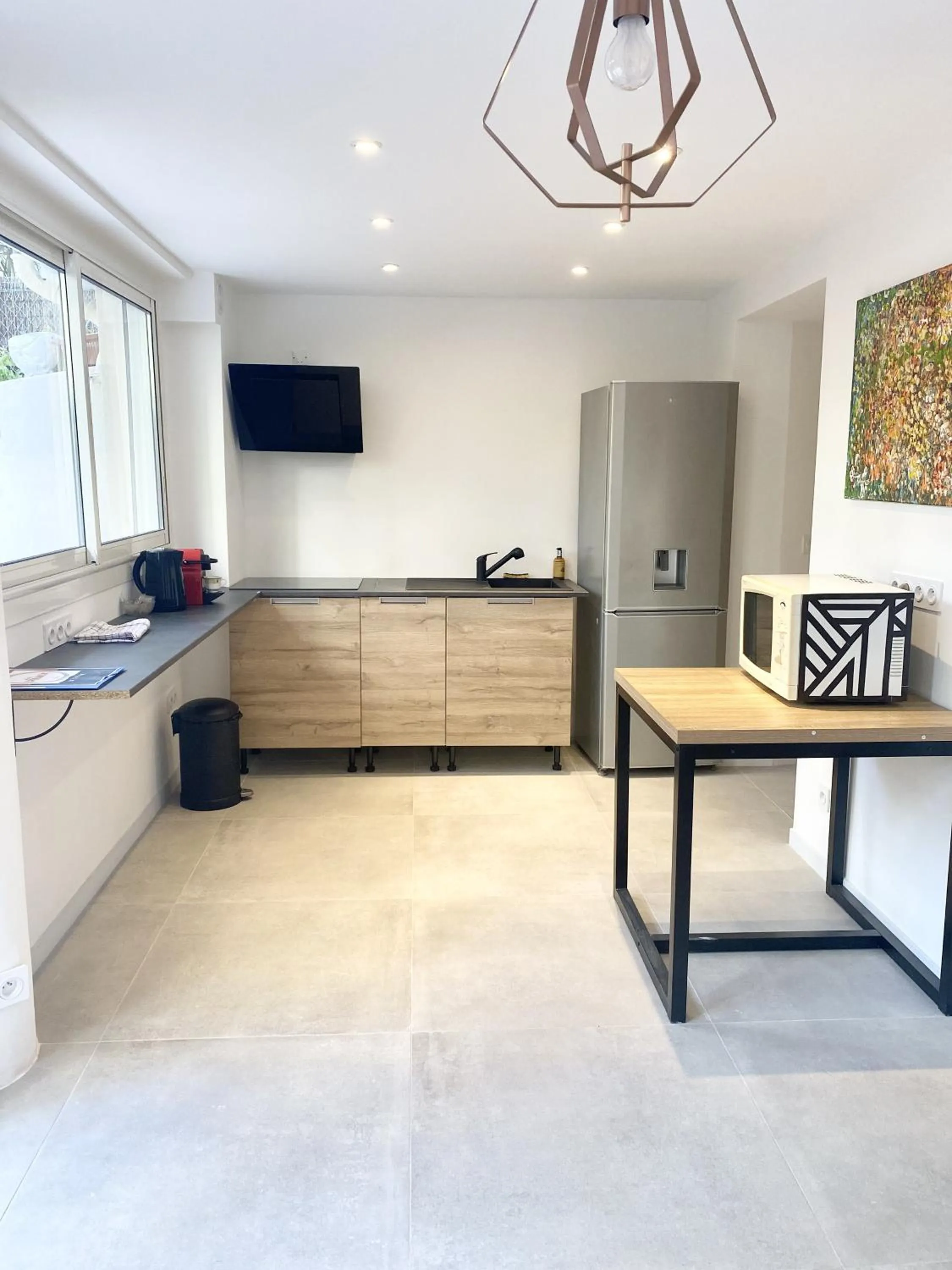 Kitchen or kitchenette in Esperanto