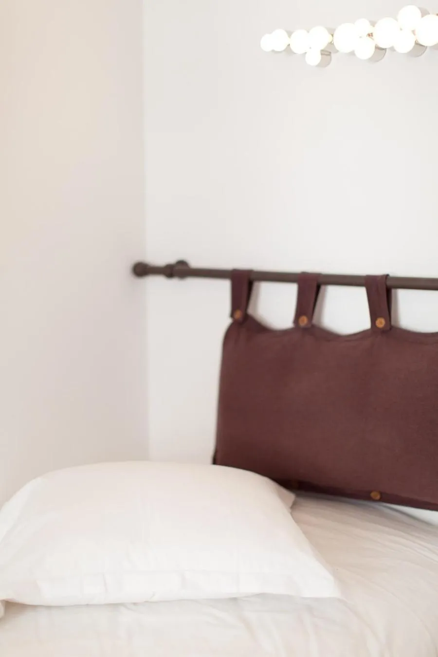 Decorative detail, Bed in Esperanto