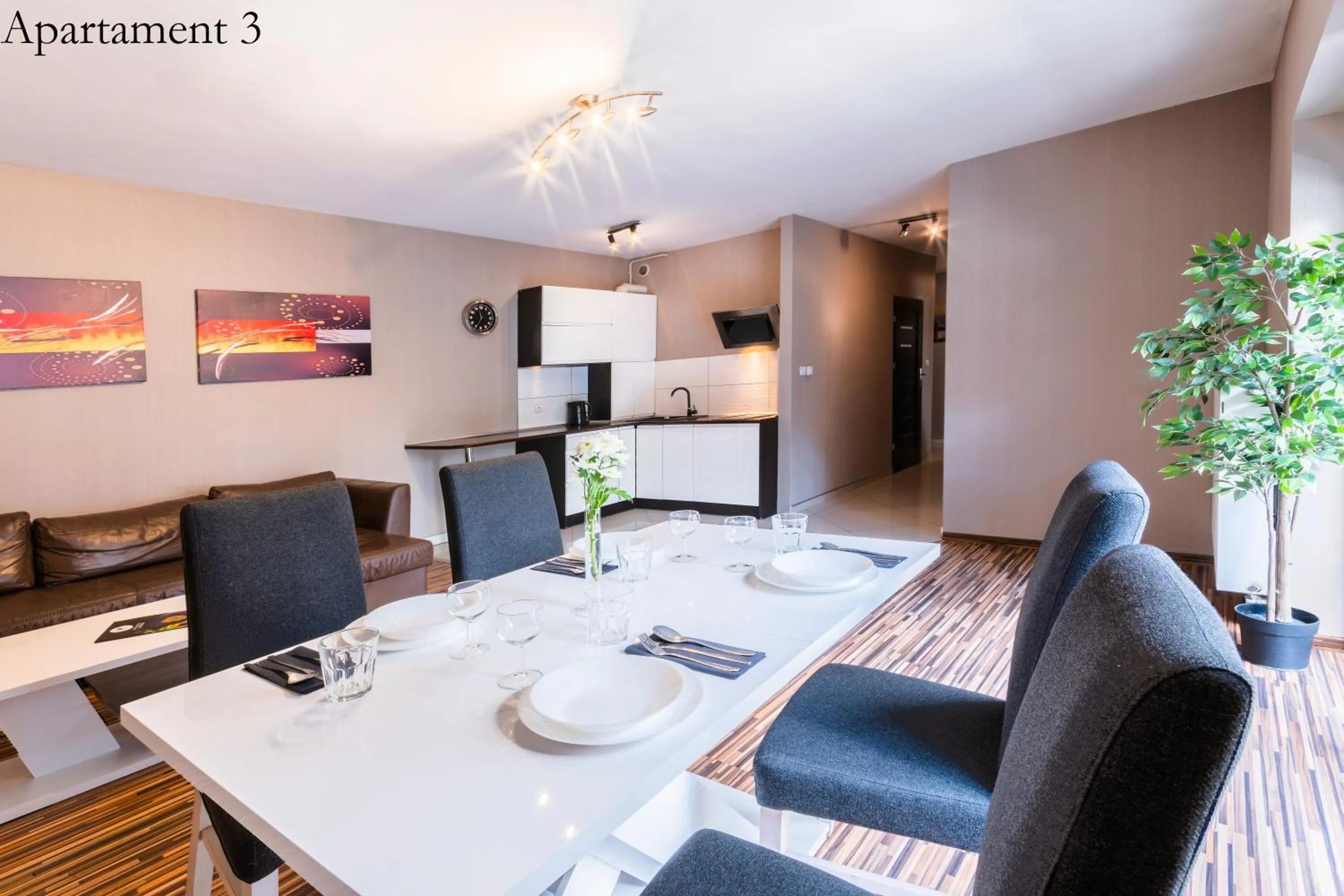 Kitchen or kitchenette in Apartamenty Katowice by Lantier - Bytom - Chorzów