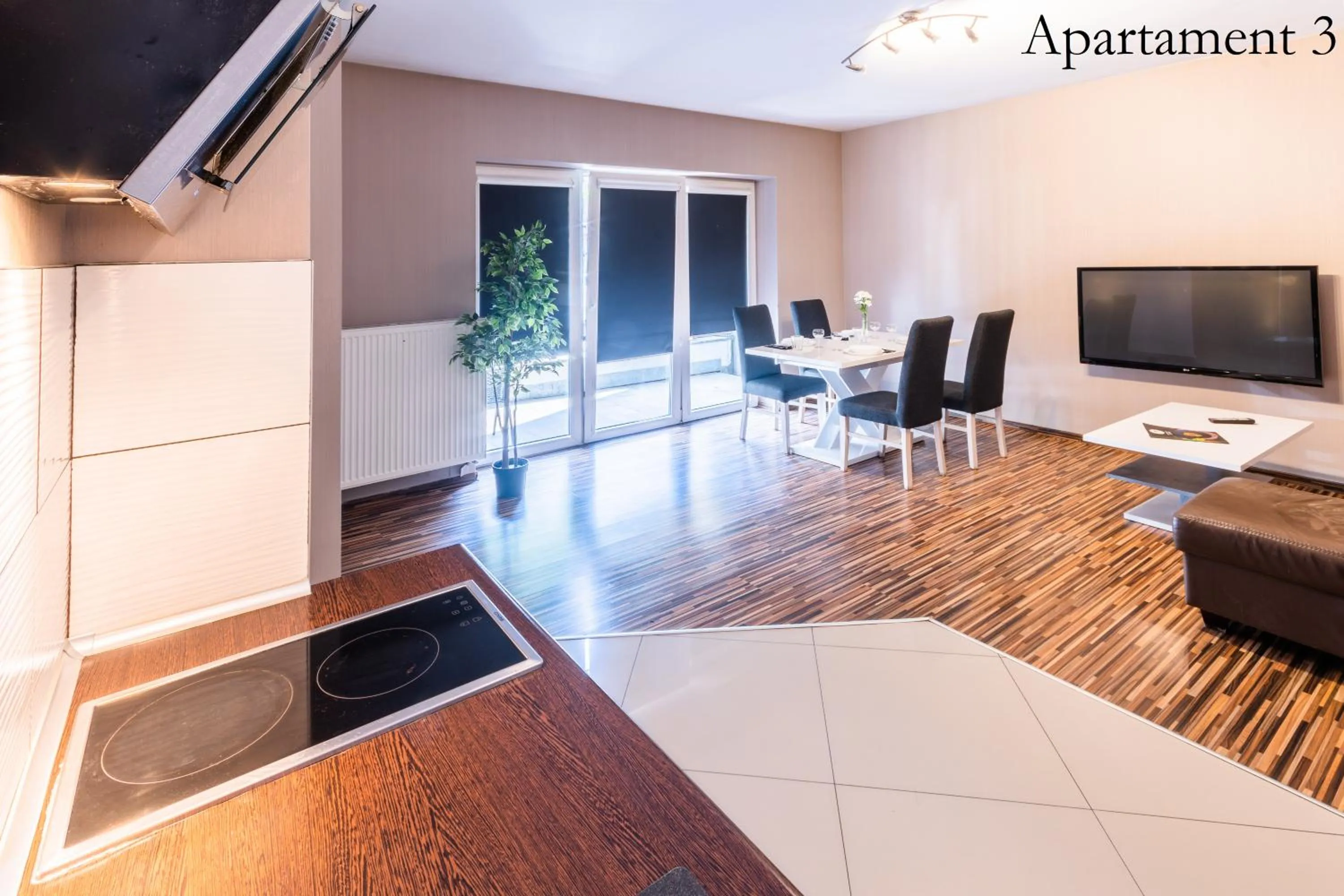 Kitchen or kitchenette in Apartamenty Katowice by Lantier - Bytom - Chorzów