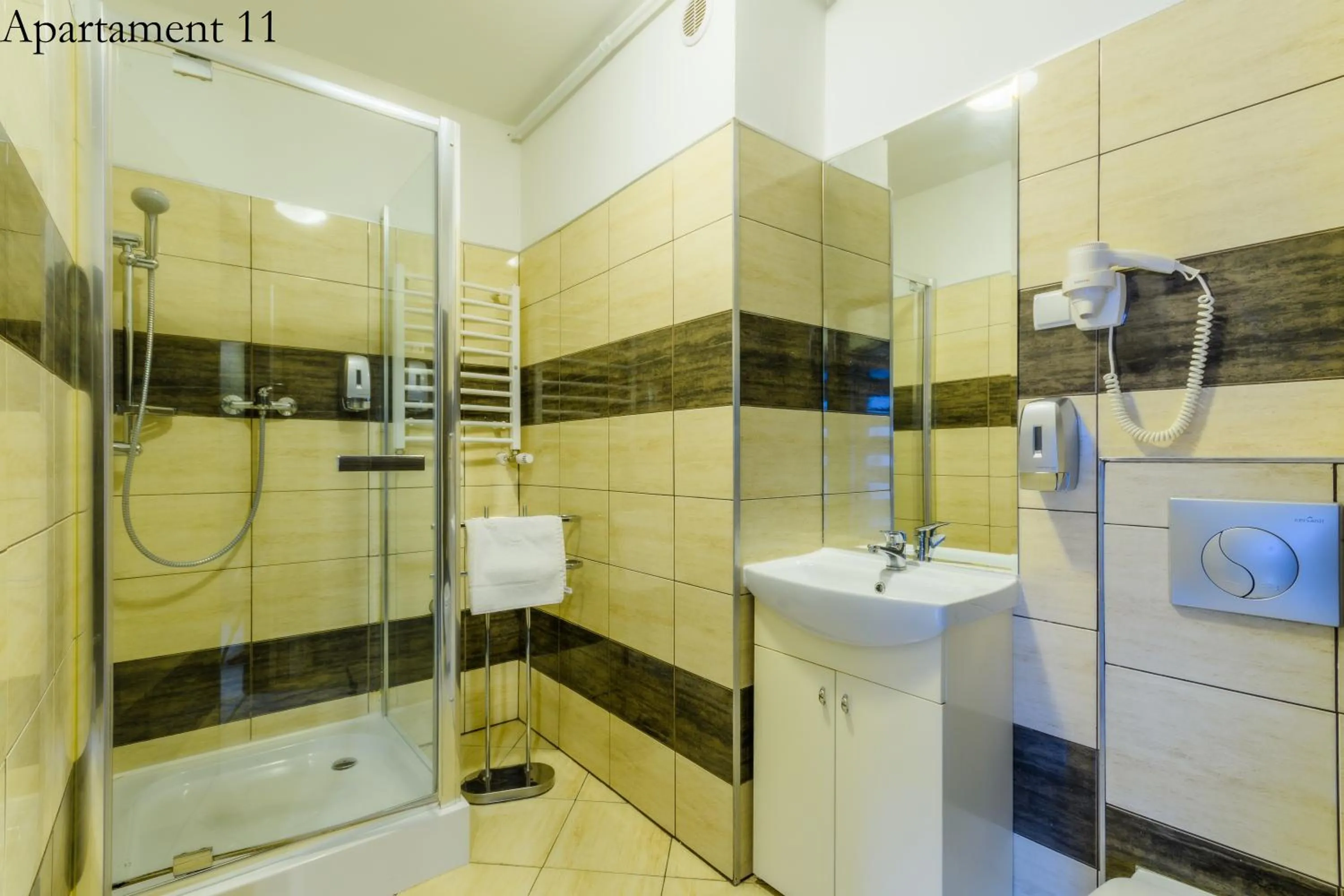 Shower in Apartamenty Katowice by Lantier - Bytom - Chorzów
