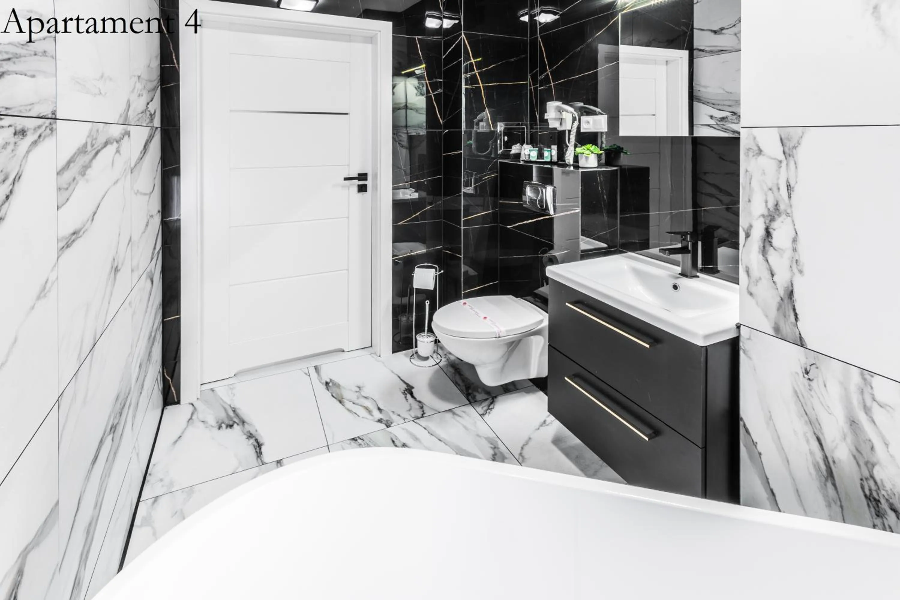 Toilet, Bed in Apartamenty Katowice by Lantier - Bytom - Chorzów