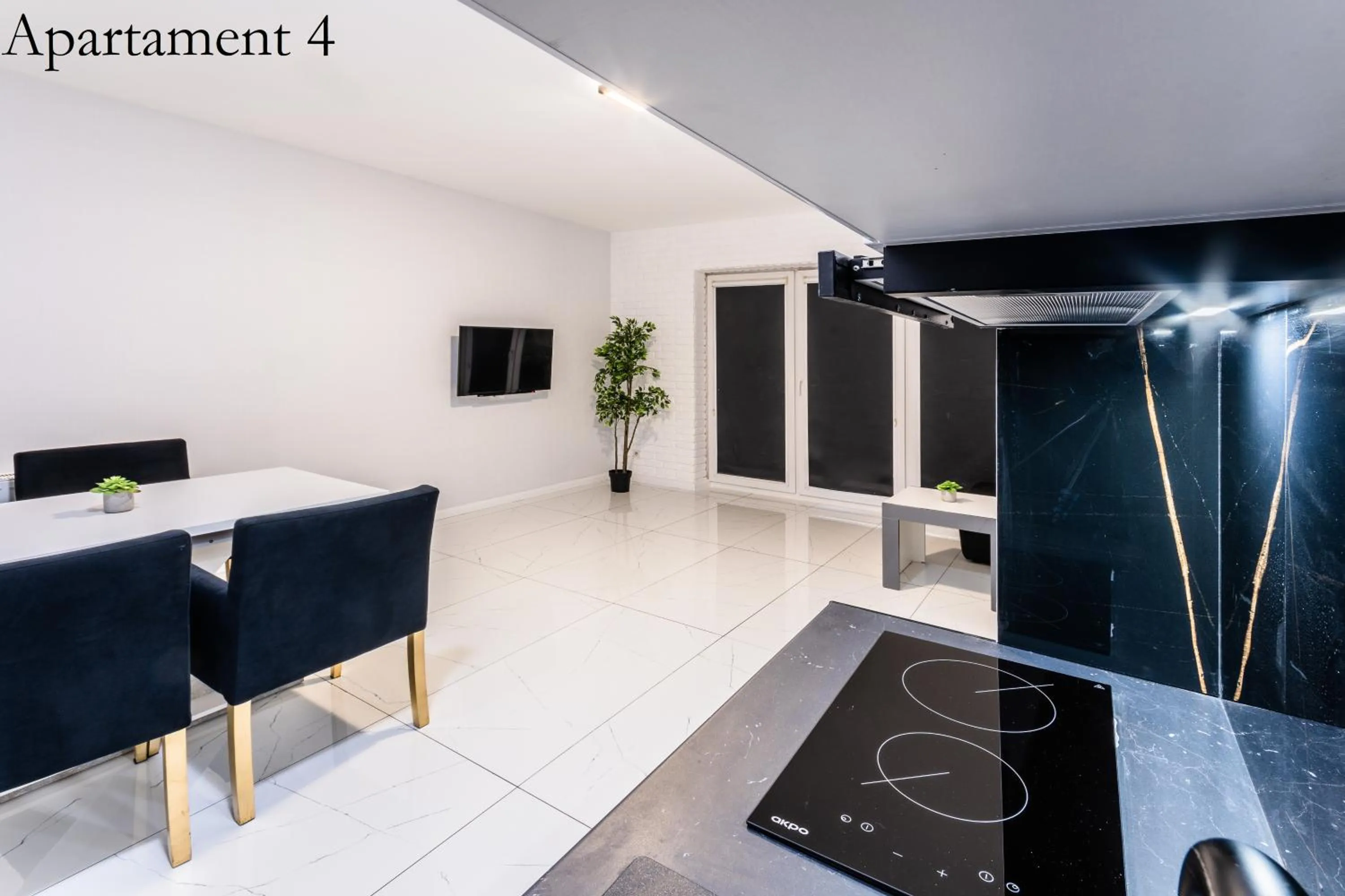 Kitchen or kitchenette in Apartamenty Katowice by Lantier - Bytom - Chorzów