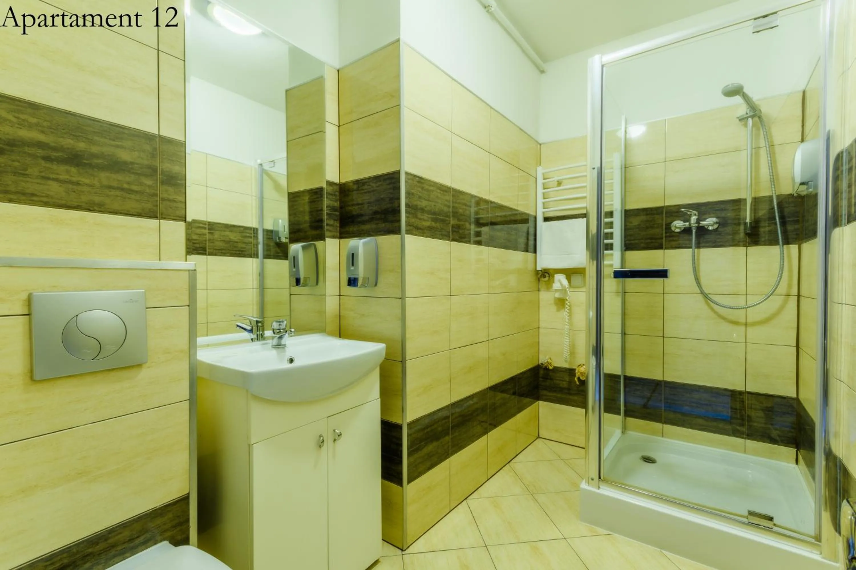 Shower in Apartamenty Katowice by Lantier - Bytom - Chorzów