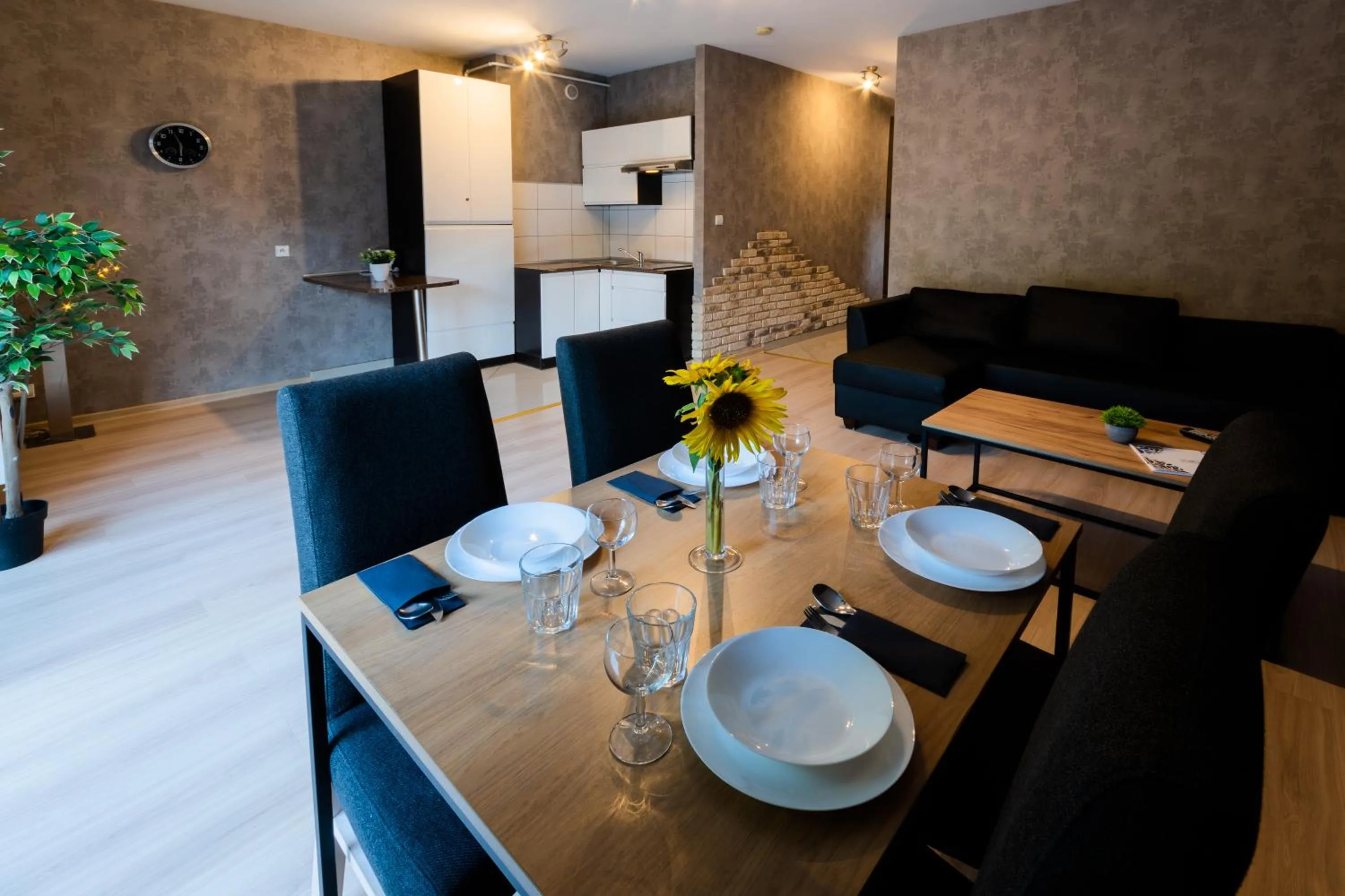 Kitchen or kitchenette in Apartamenty Katowice by Lantier - Bytom - Chorzów