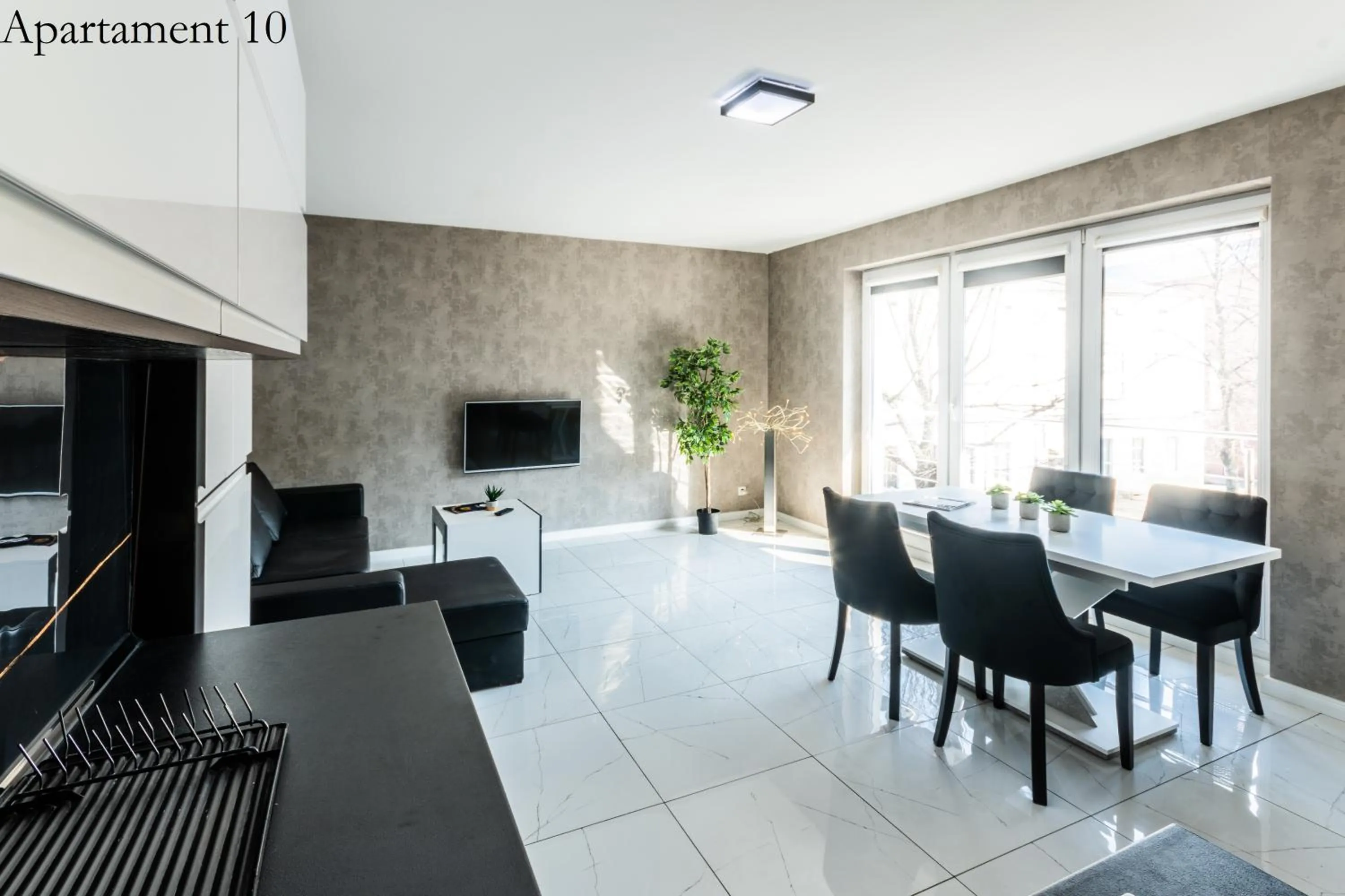 TV and multimedia in Apartamenty Katowice by Lantier - Bytom - Chorzów