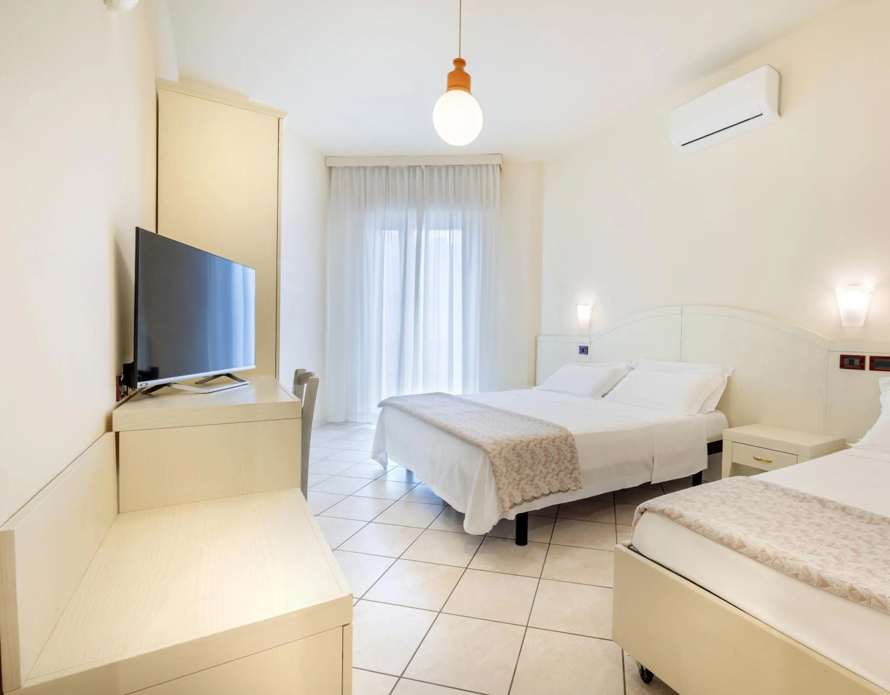 Bed in Hotel Fenice Gluten Free