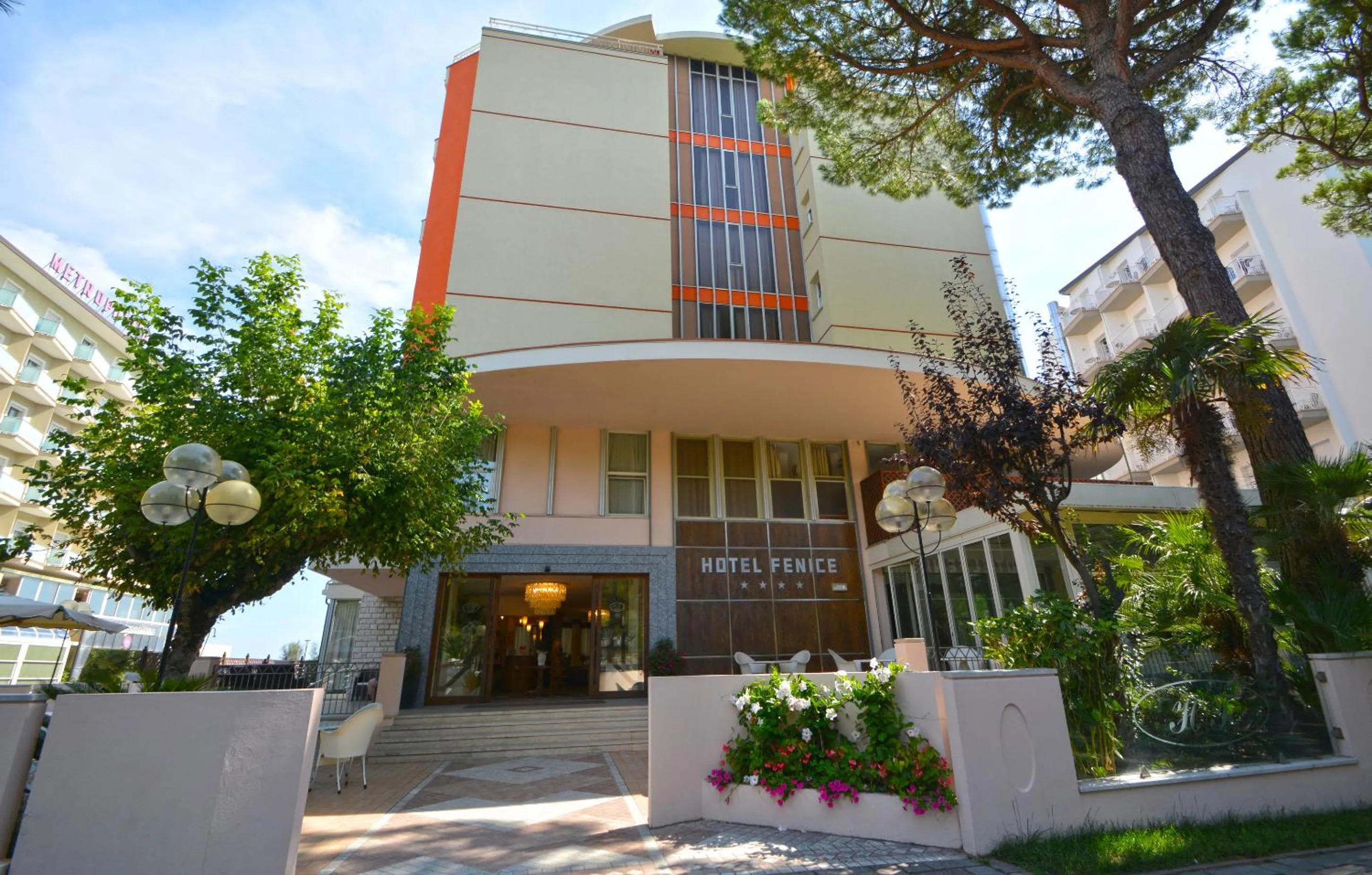 Property building in Hotel Fenice Gluten Free