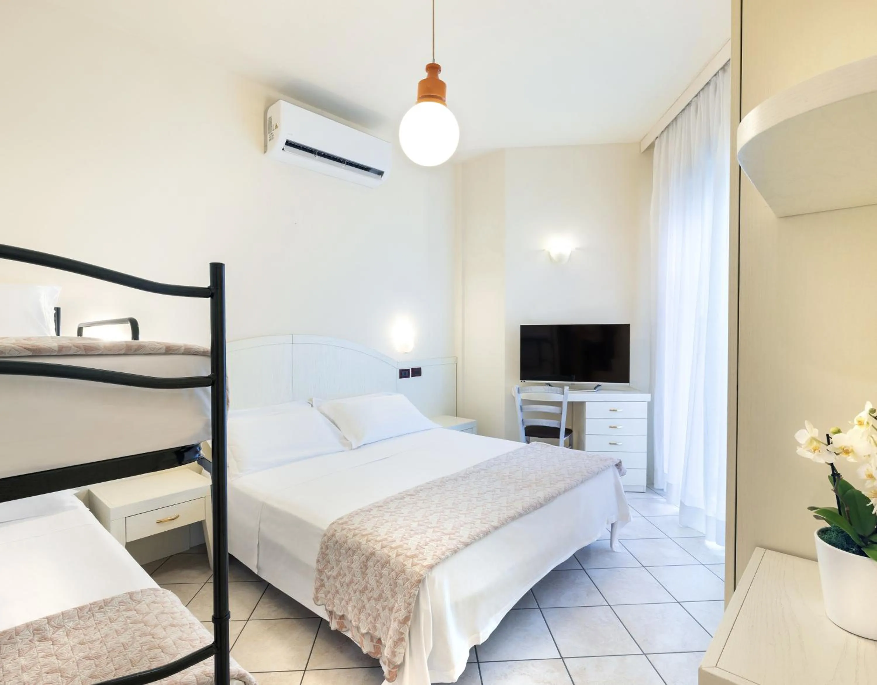 Bed in Hotel Fenice Gluten Free