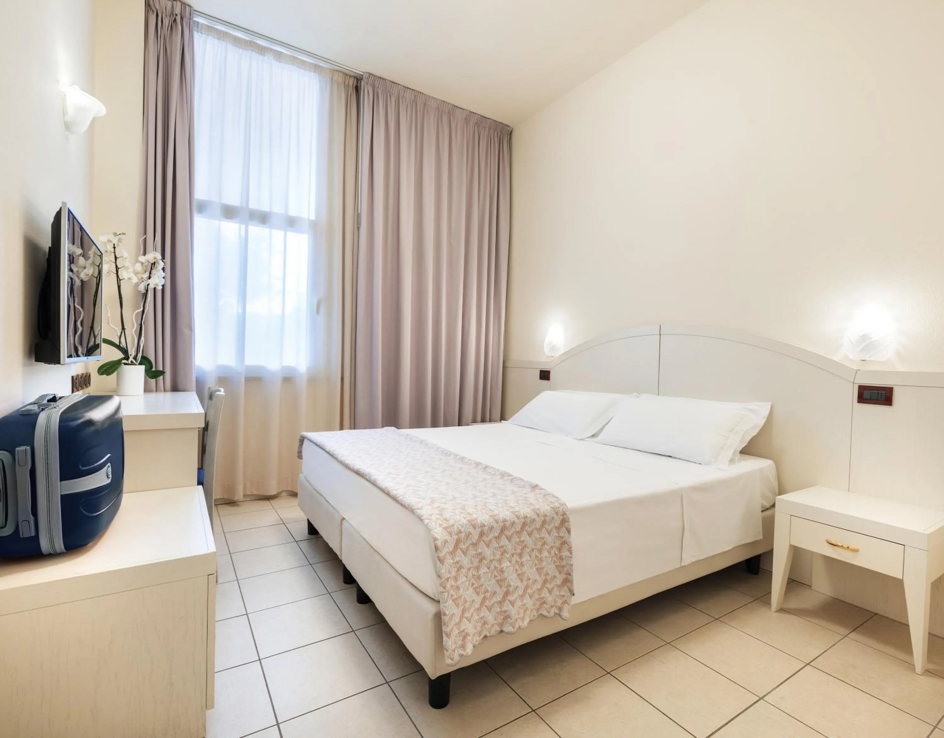 Bed in Hotel Fenice Gluten Free