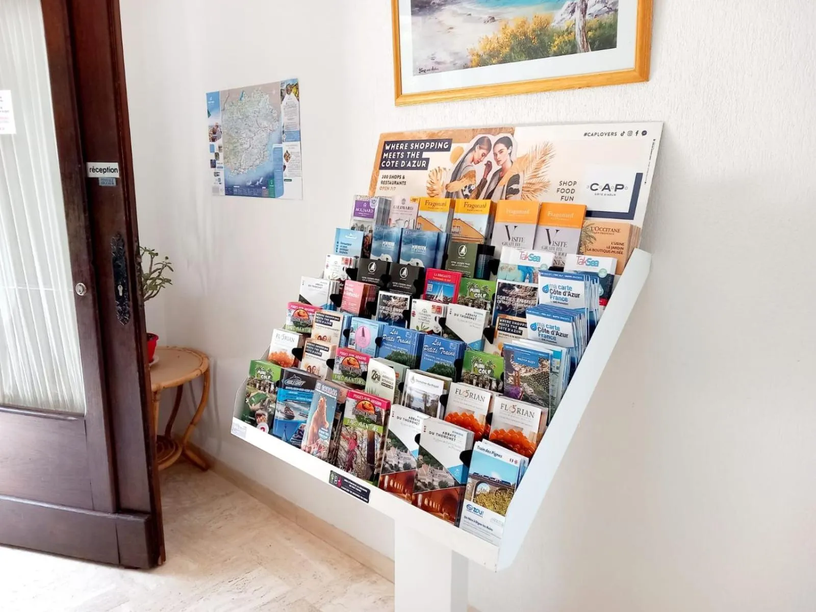 Lobby or reception in Hôtel Cap Soleil