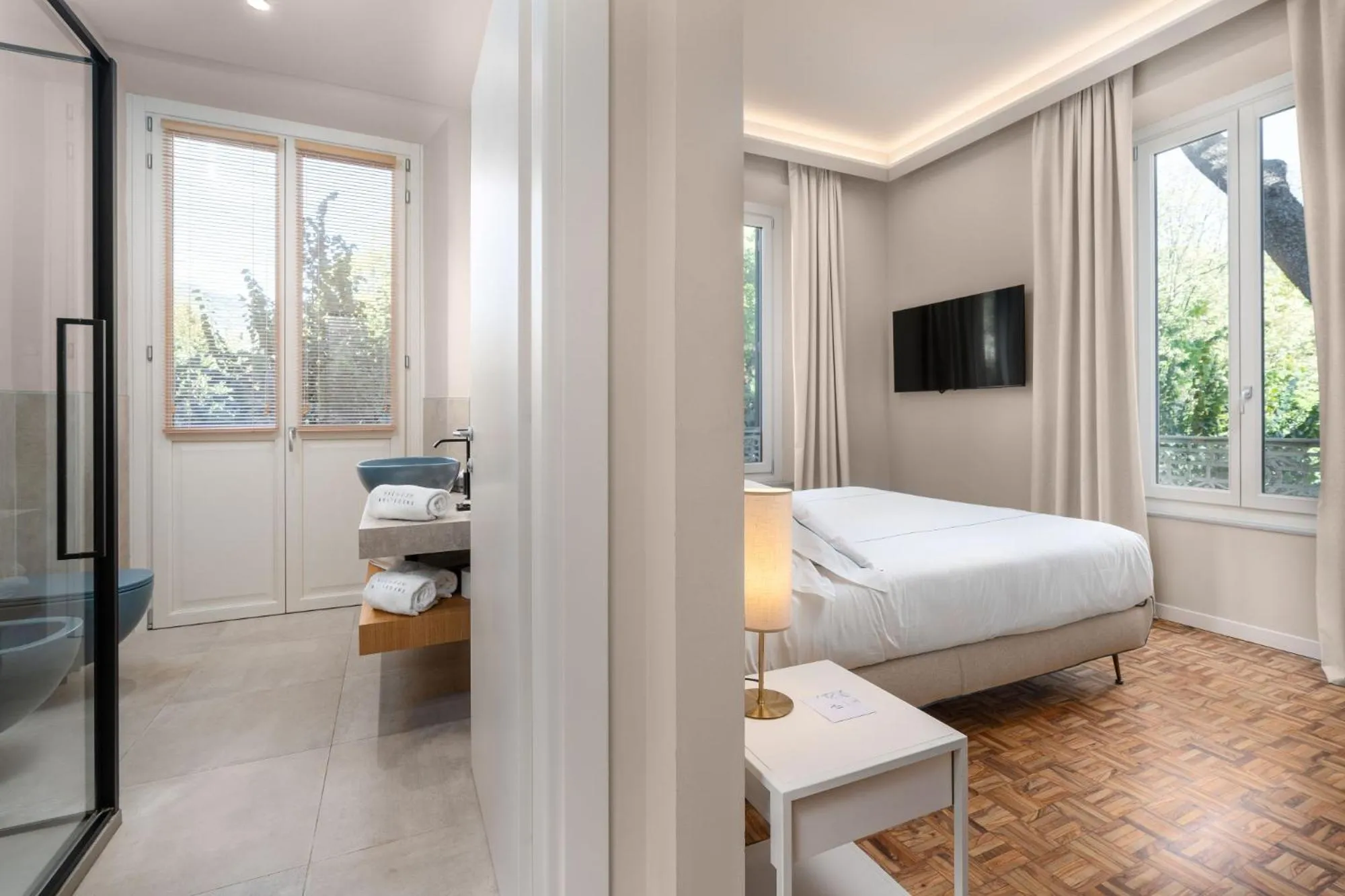 TV and multimedia, Bed in Palazzo BelVedere