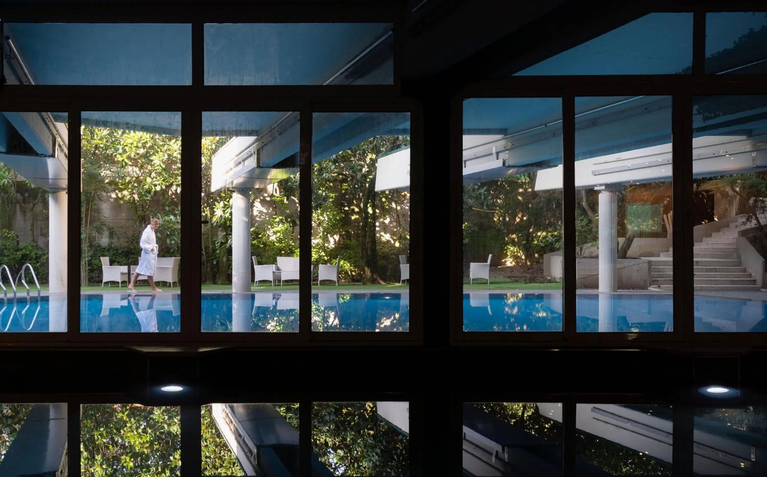Pool view in Palazzo BelVedere