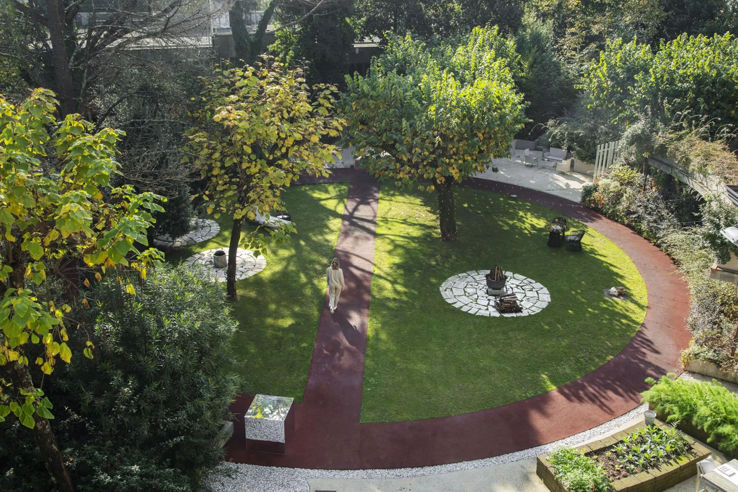 Garden in Palazzo BelVedere