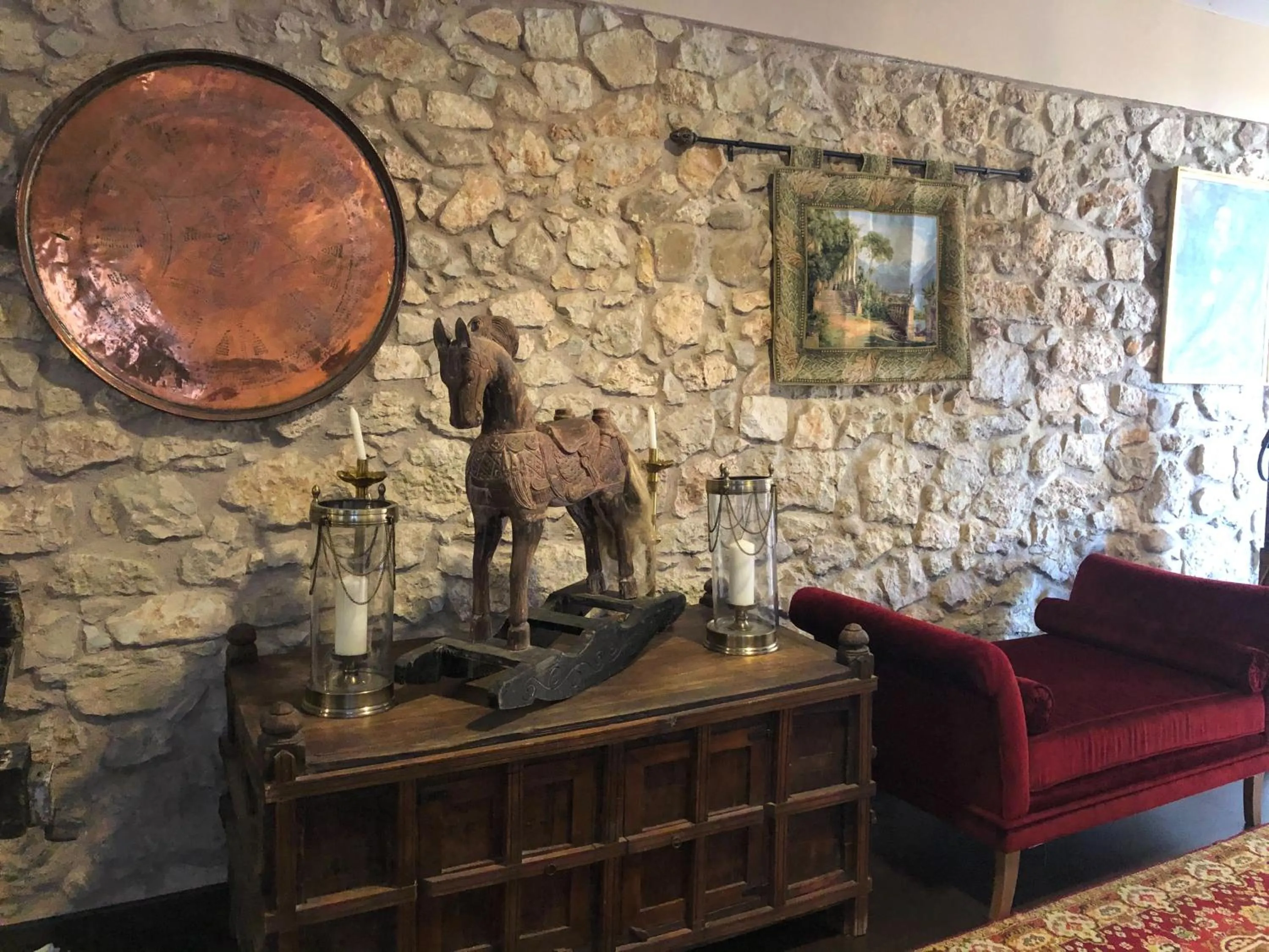 Decorative detail in Hotel San Antón Abad