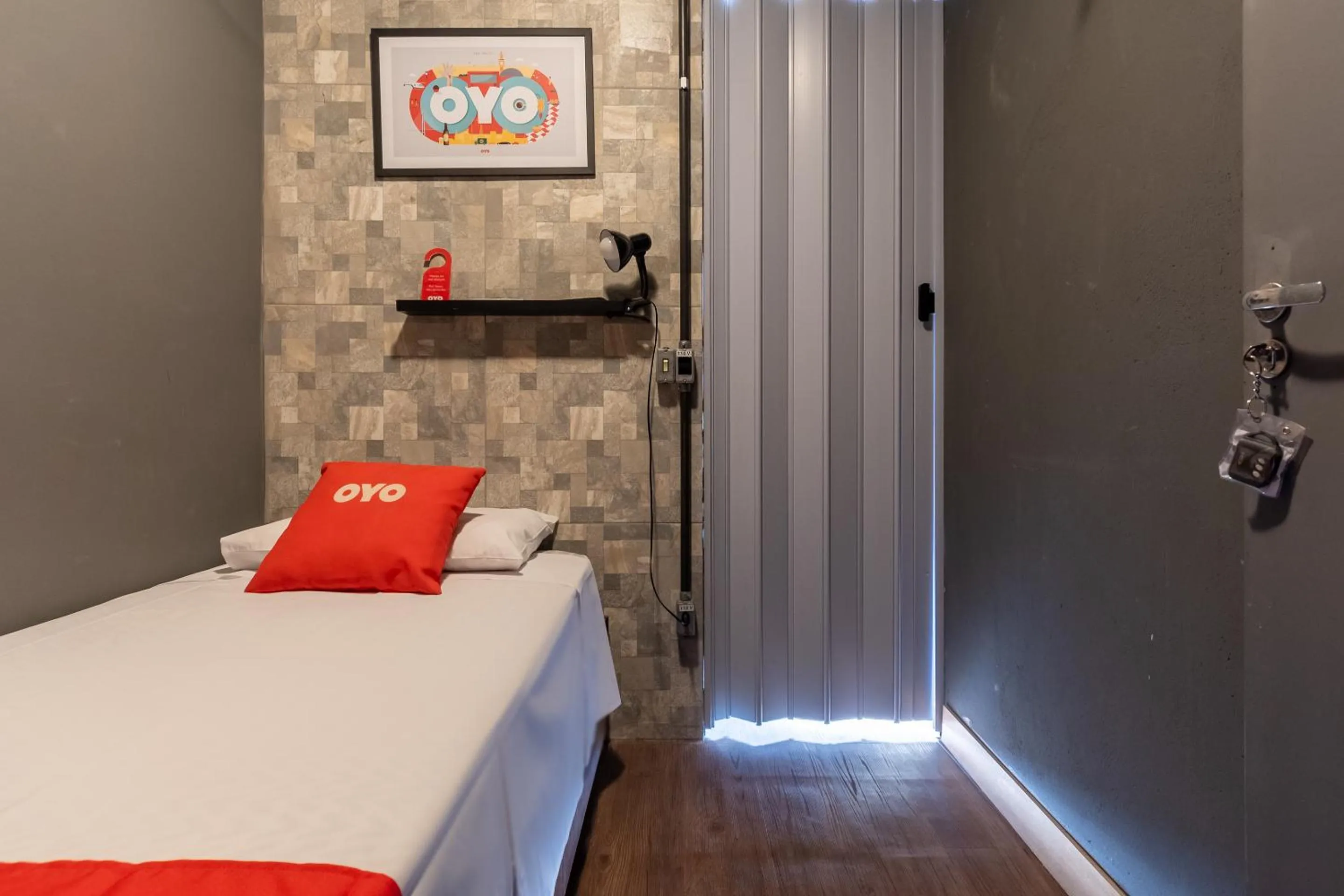 Bedroom in OYO Hotel Massimo Brooklin, Sao Paulo