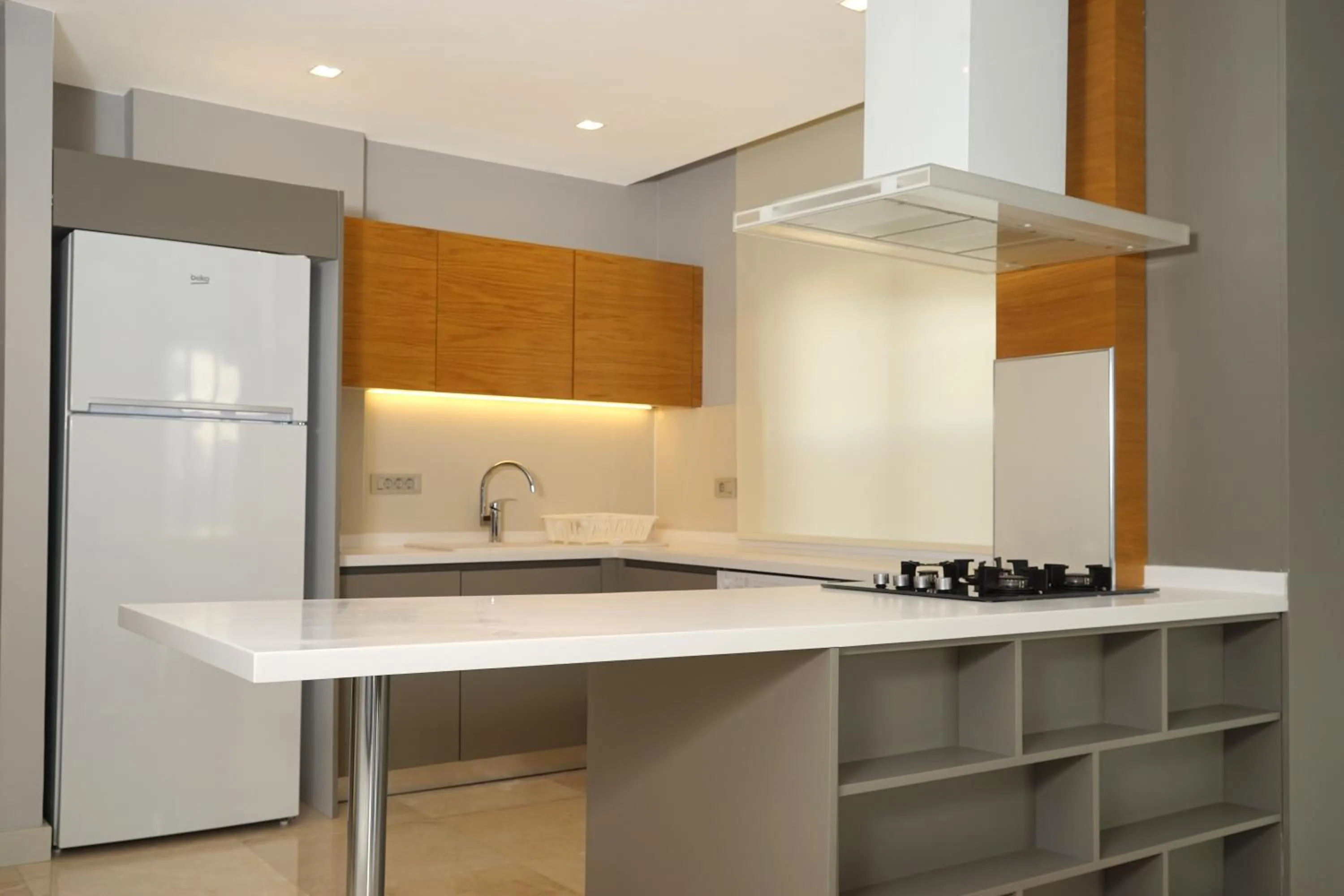 Kitchen or kitchenette in MENE SUITES