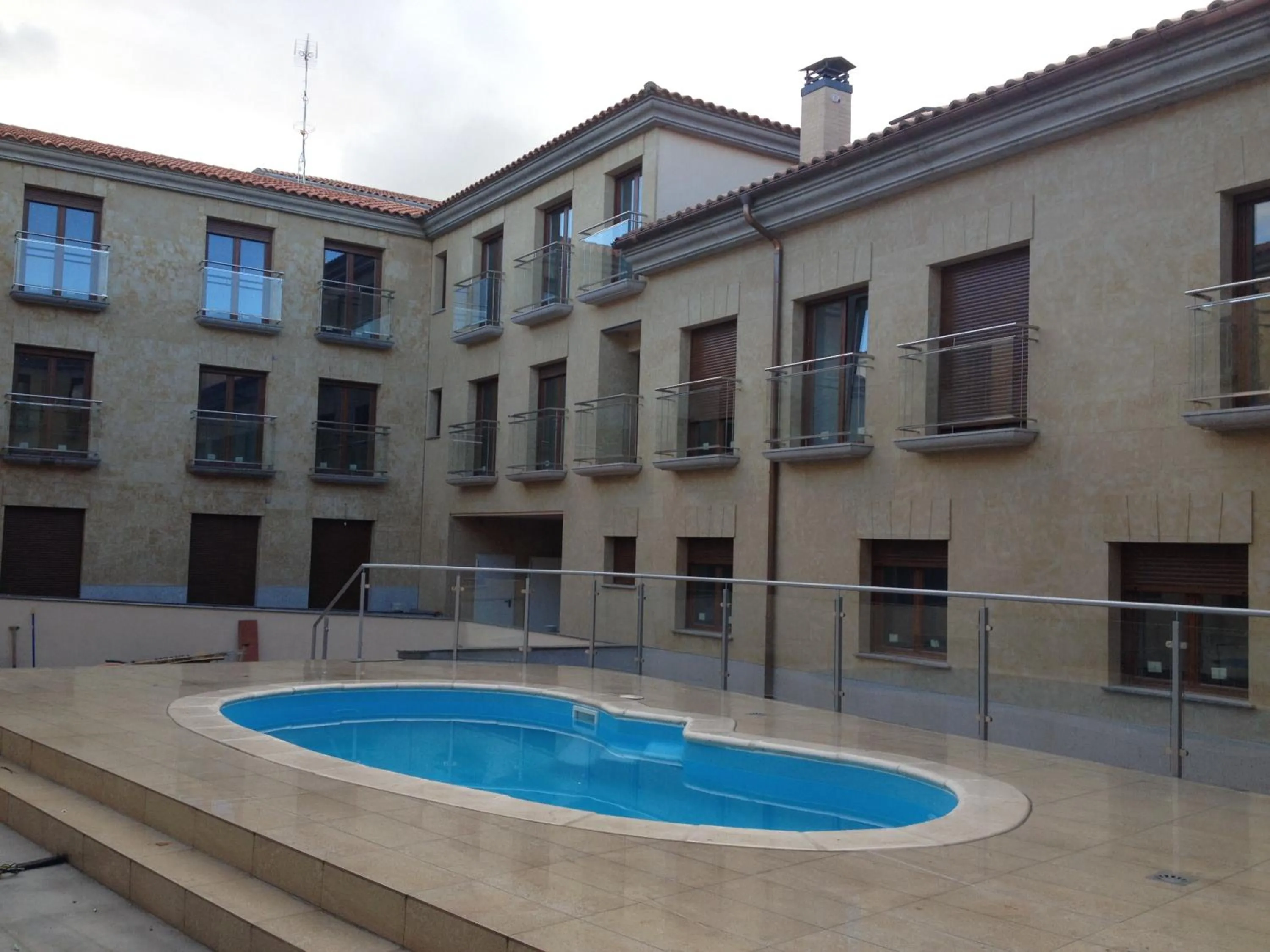 Pool view in Apartamento Puente Romano P1-1B