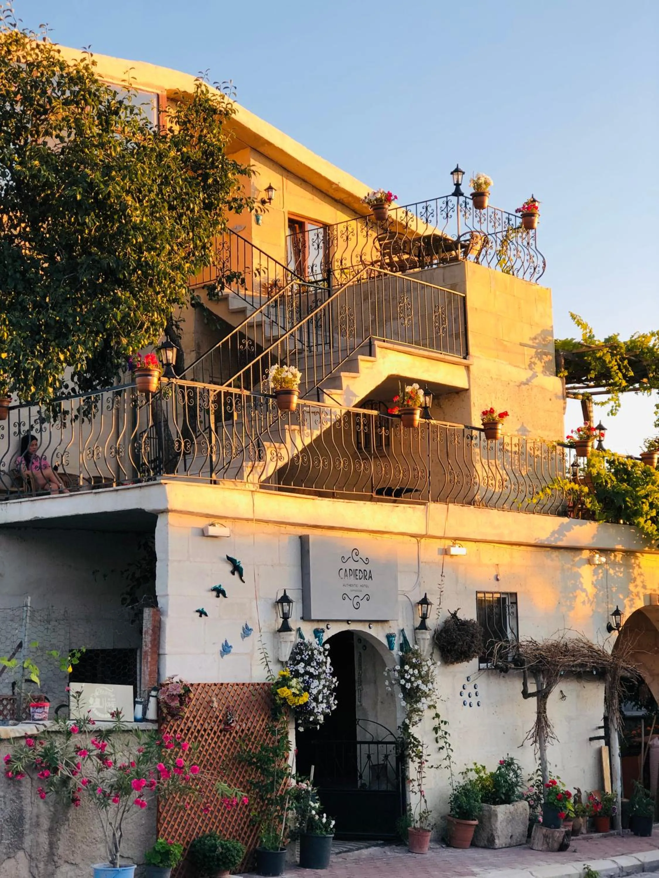 Facade/entrance in Capiedra Hotel