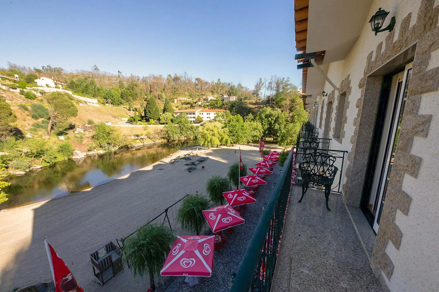 Balcony/Terrace in Hotel Beira Dão