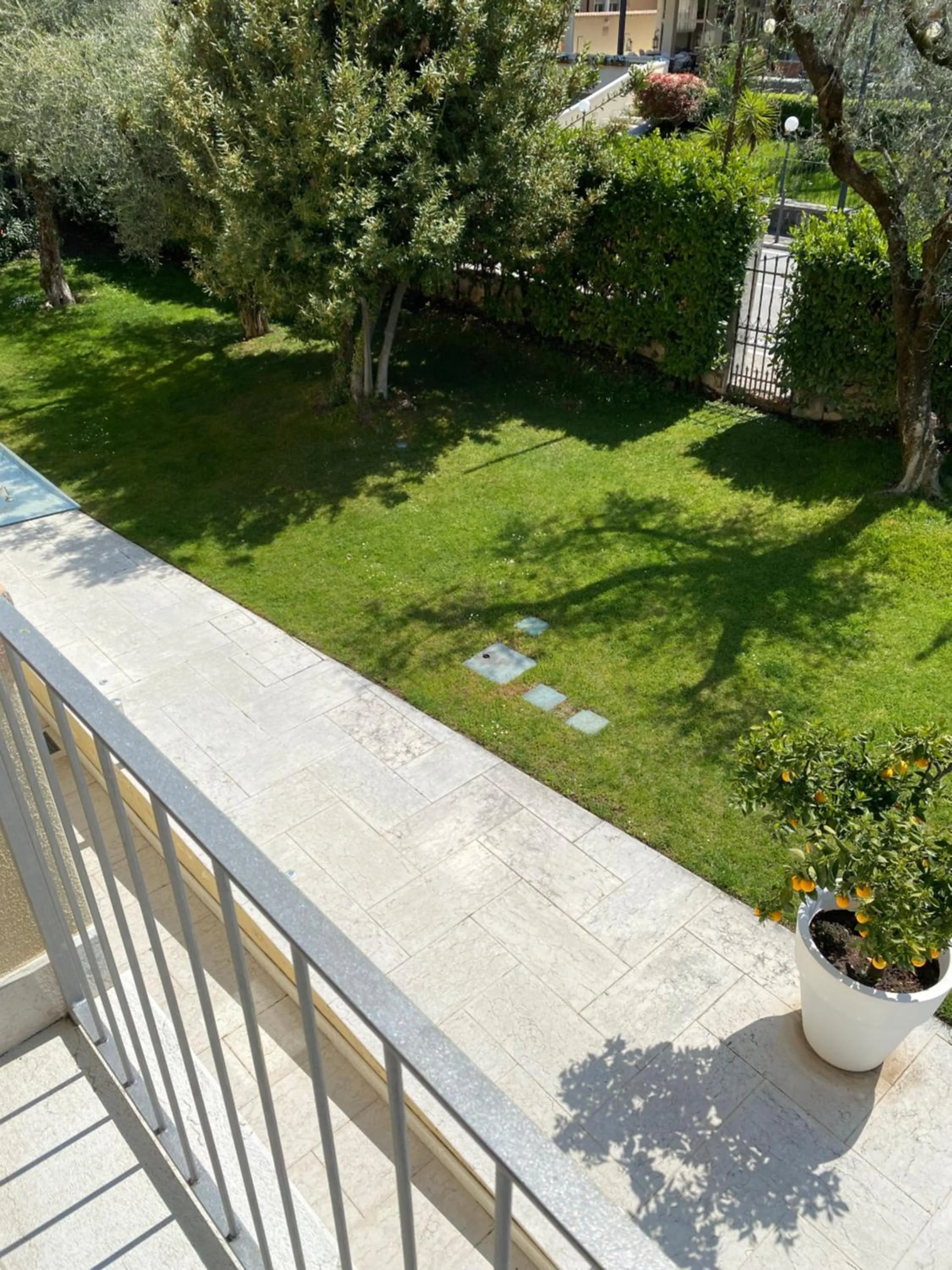 Garden view in Hotel Baia dei Pini