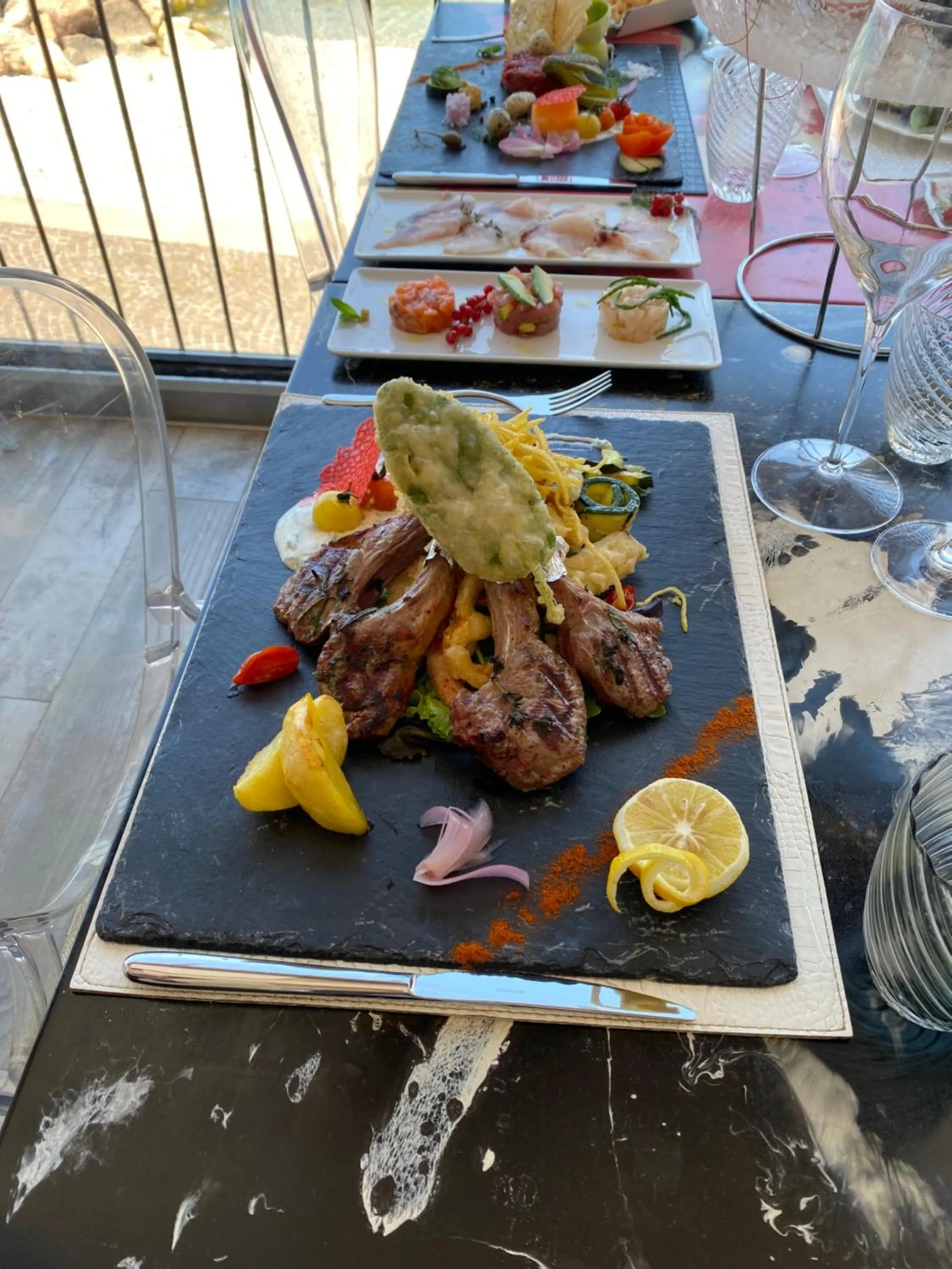 Food and drinks in Hotel Baia dei Pini