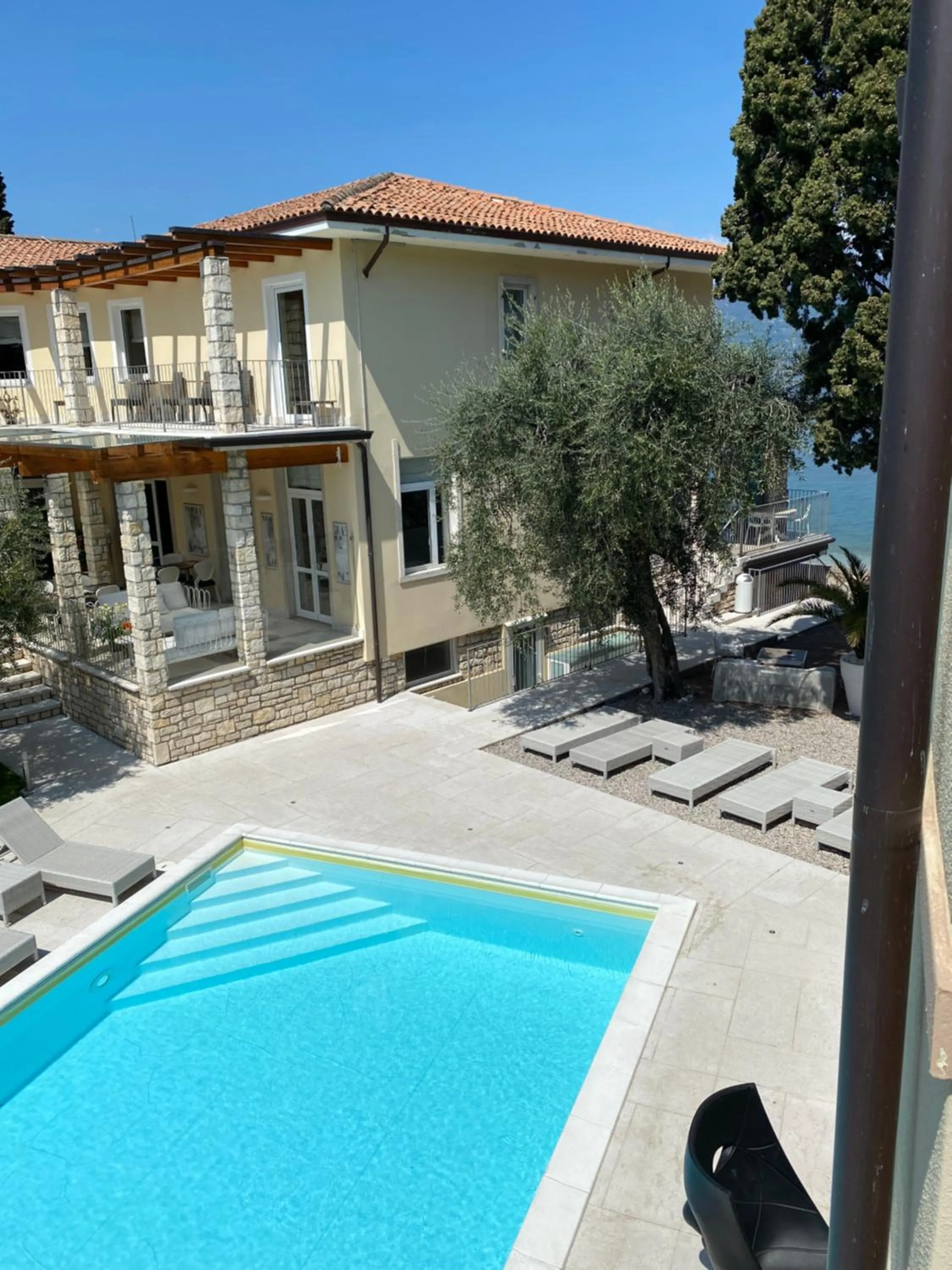 Garden in Hotel Baia dei Pini