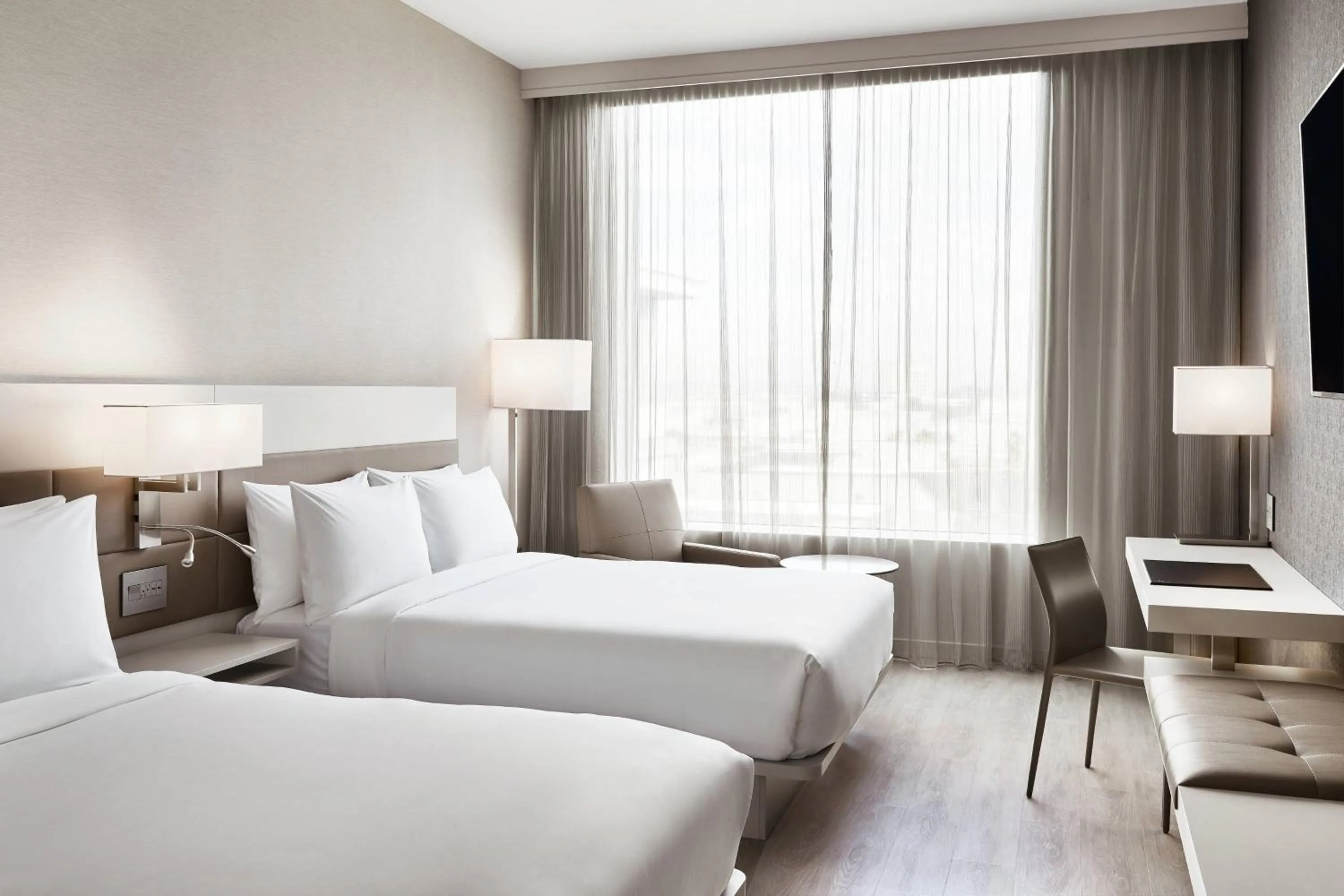 Photo of the whole room, Bed in AC Hotel by Marriott Los Angeles South Bay