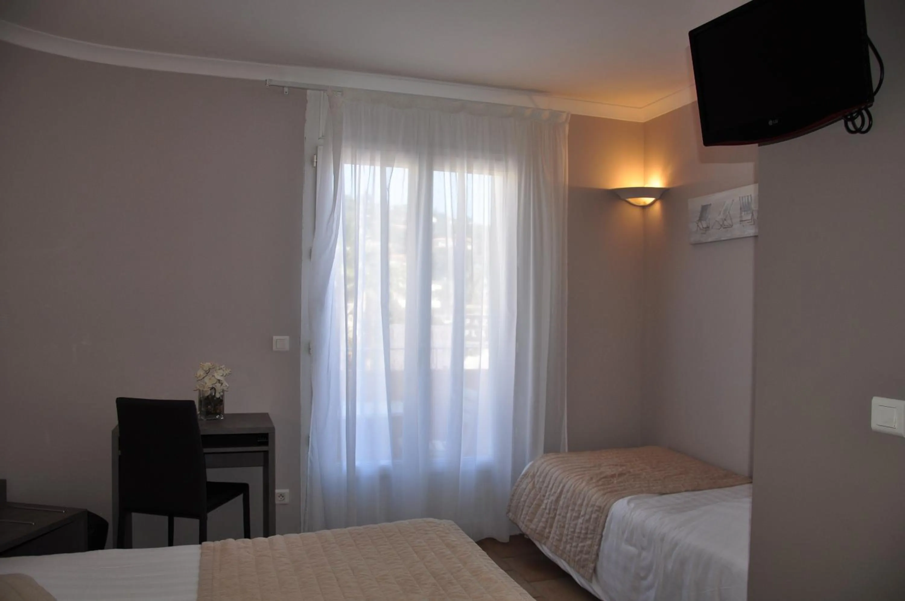 Bed in Hotel de la Plage
