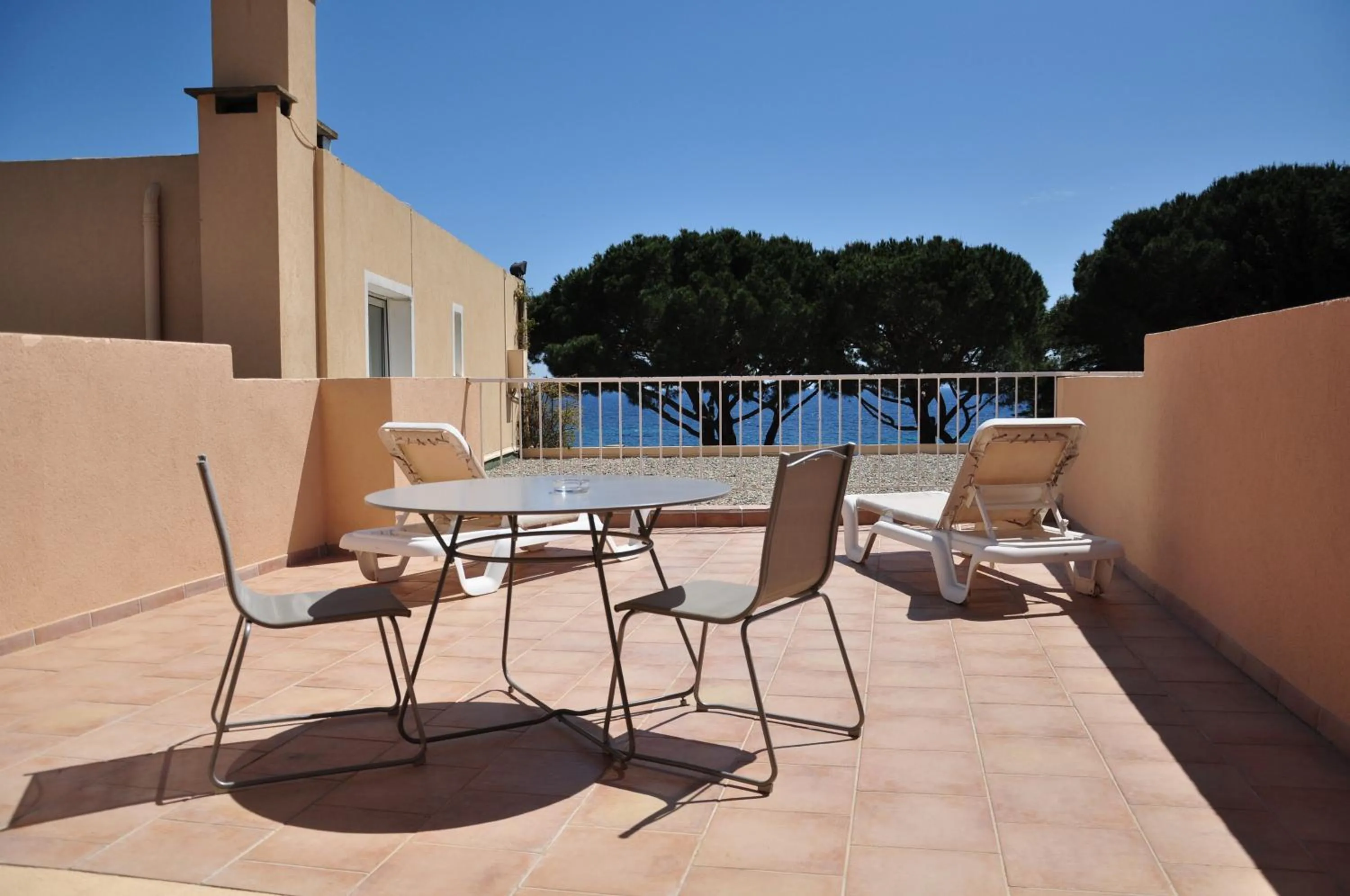 Balcony/Terrace in Hotel de la Plage