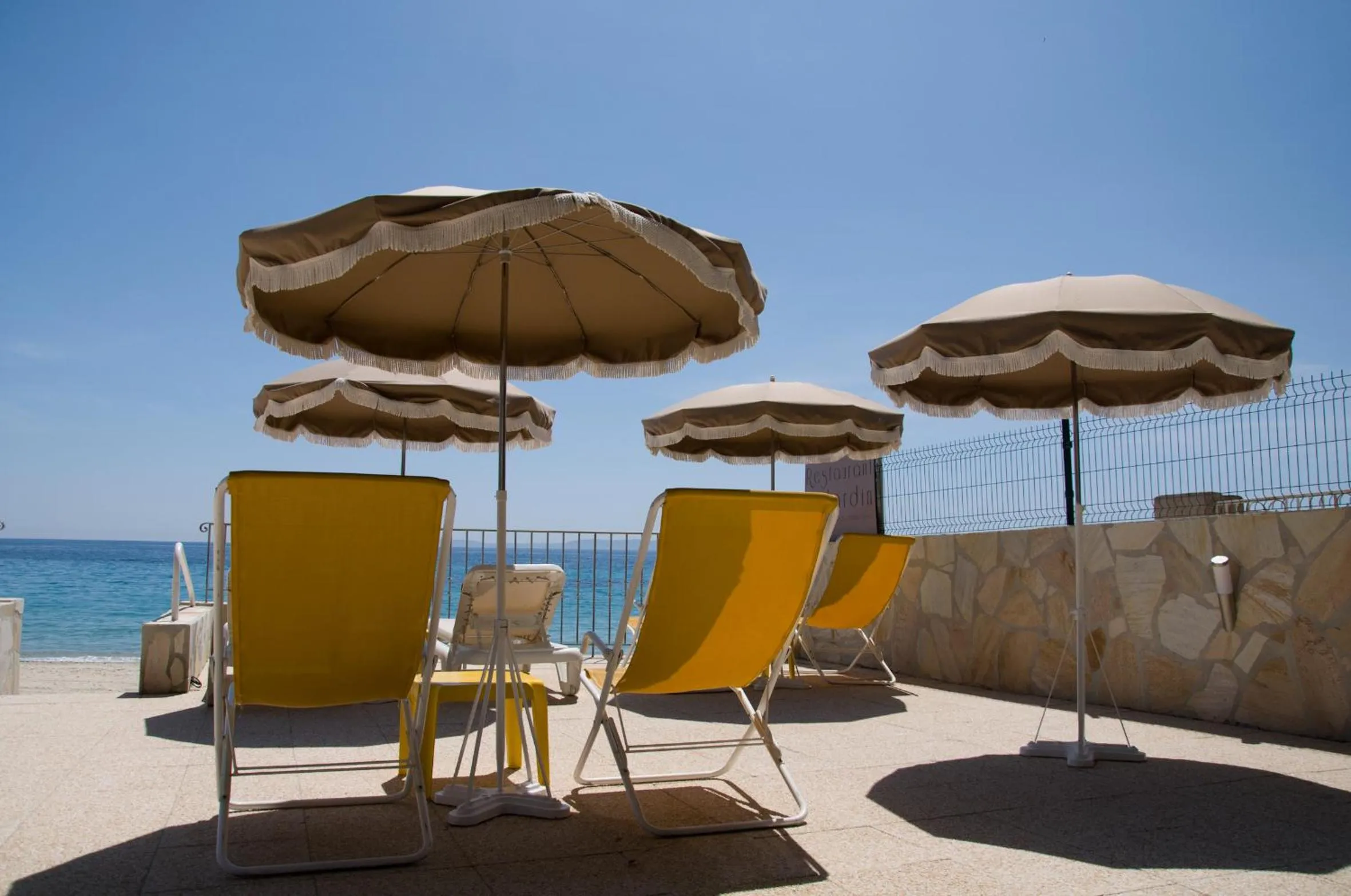 Patio in Hotel de la Plage