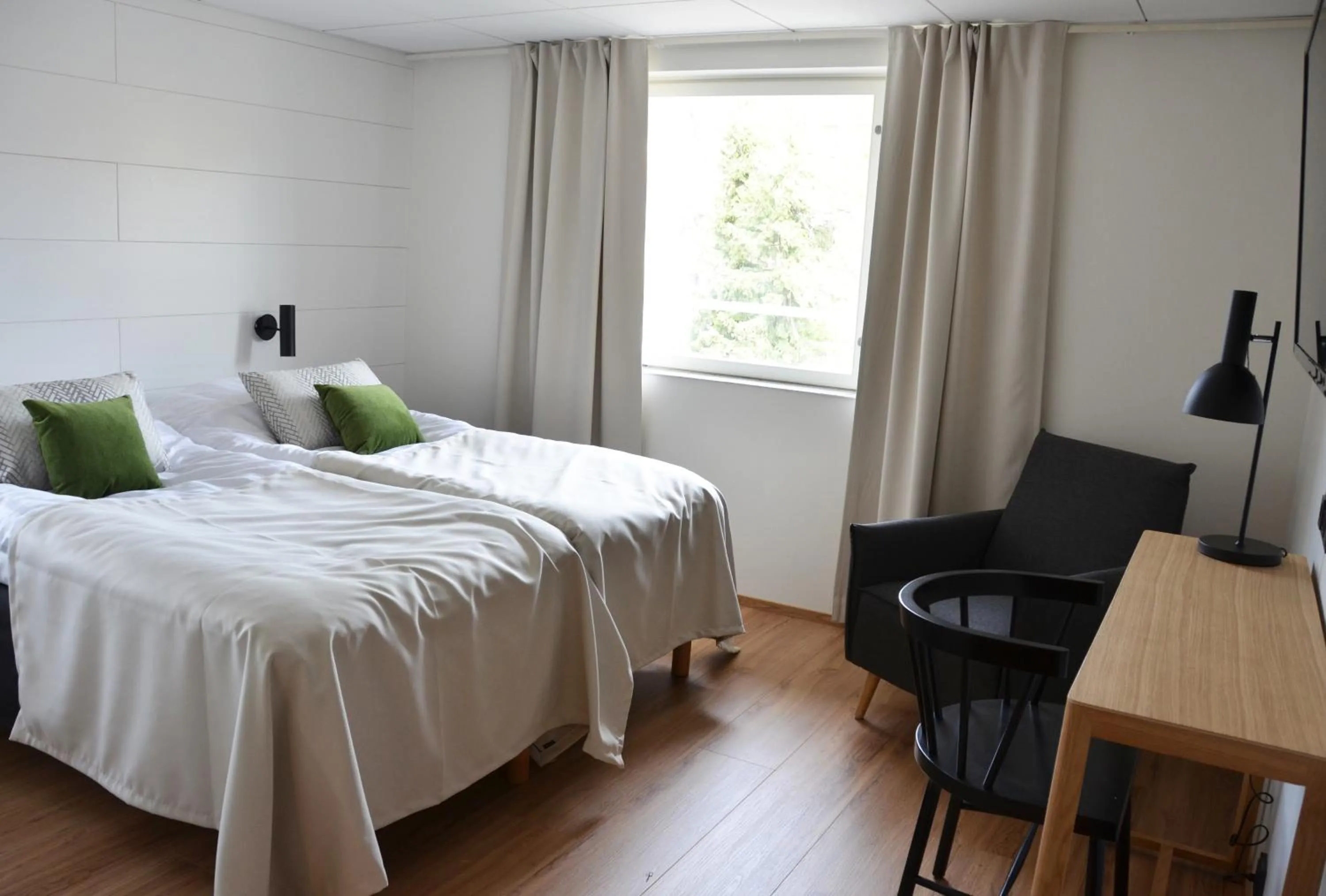 Bed in HeseHotelli Turku Kaskentie