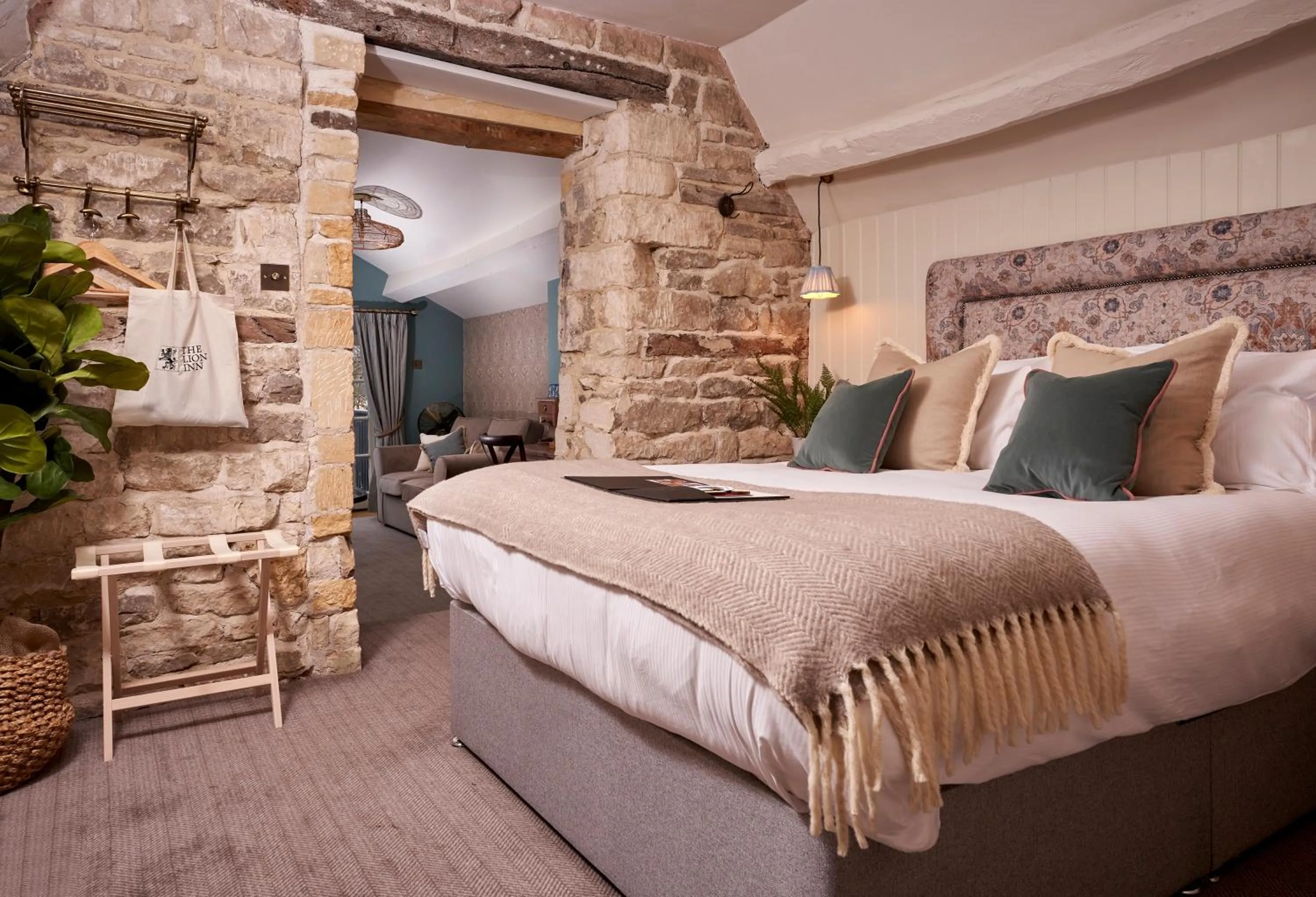 Bed in The Lion Inn