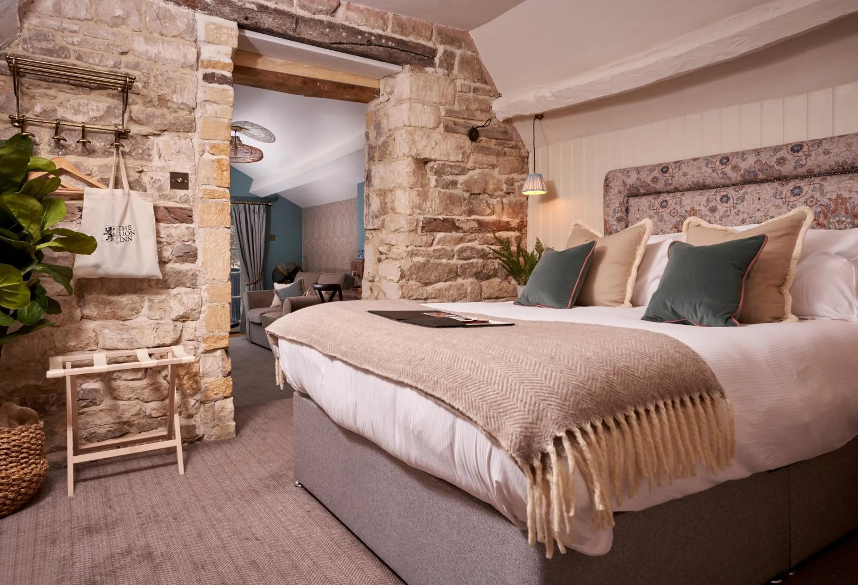 Bed in The Lion Inn