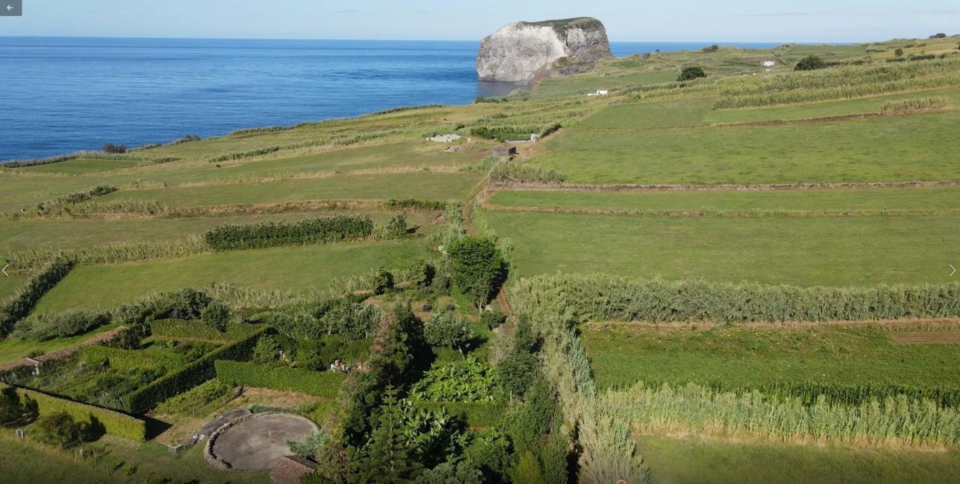 Natural landscape in Quinta da Meia Eira