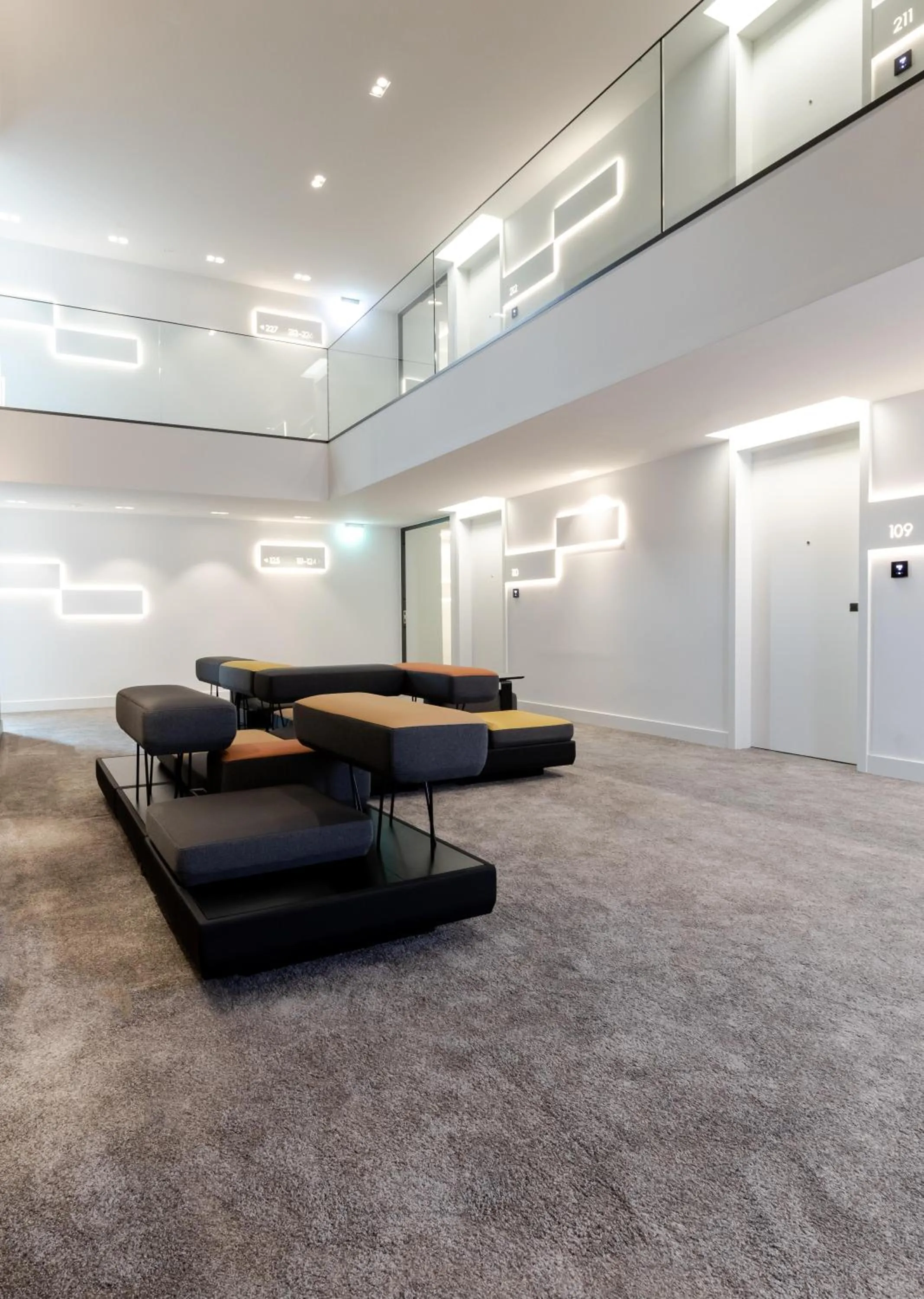 Lobby or reception in KPM Hotel & Residences Berlin, a Member of Design Hotels