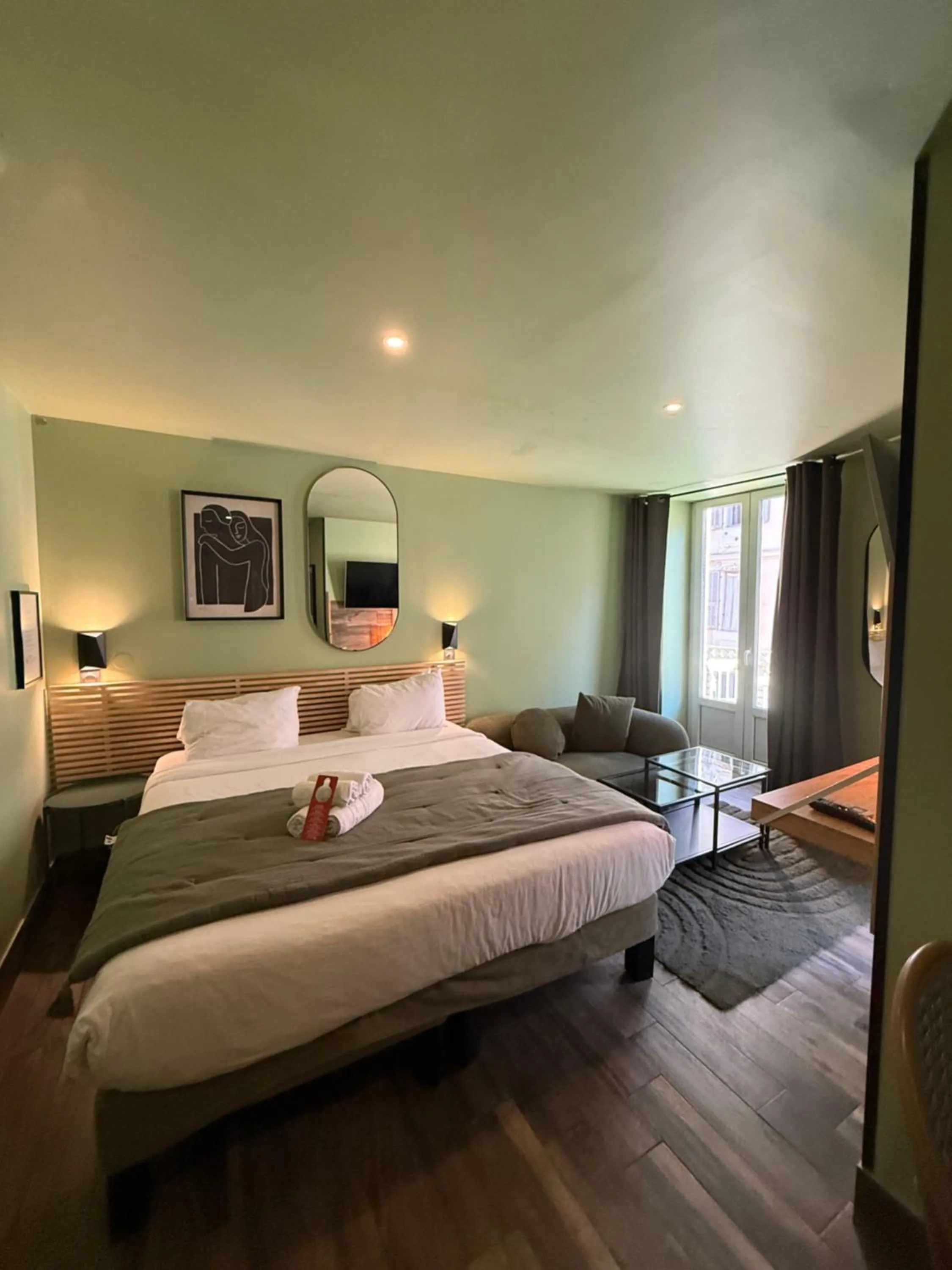 Bed in Hotel de Berne