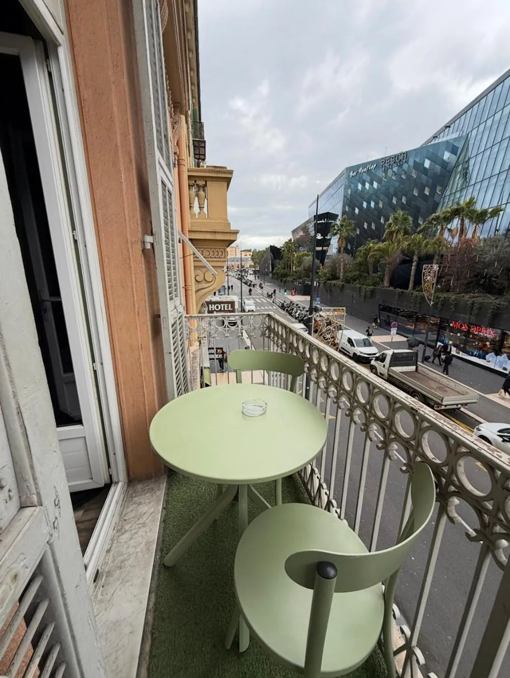 City view in Hotel de Berne